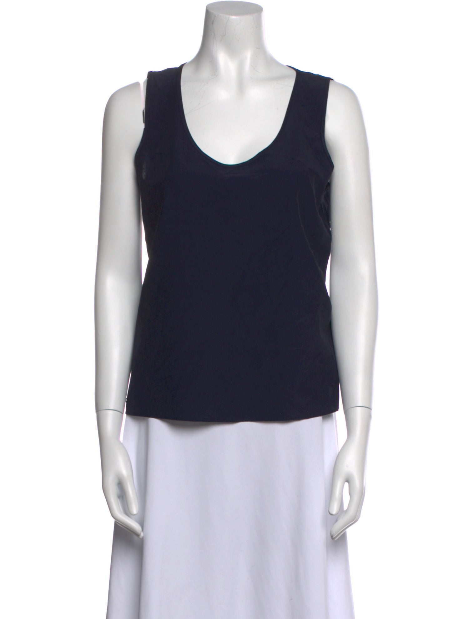St. John Scoop Neck Sleeveless Top w/ Tags