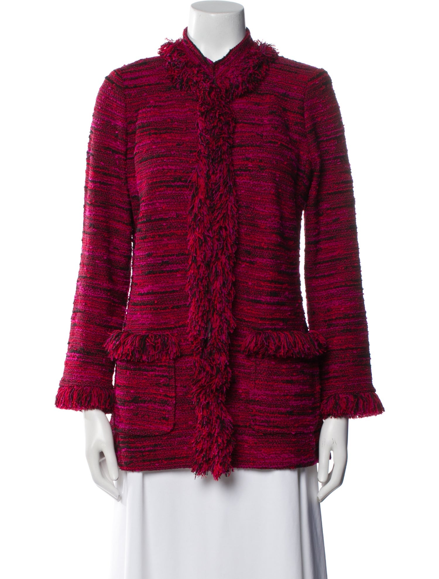 St. John Tweed Pattern Evening Jacket