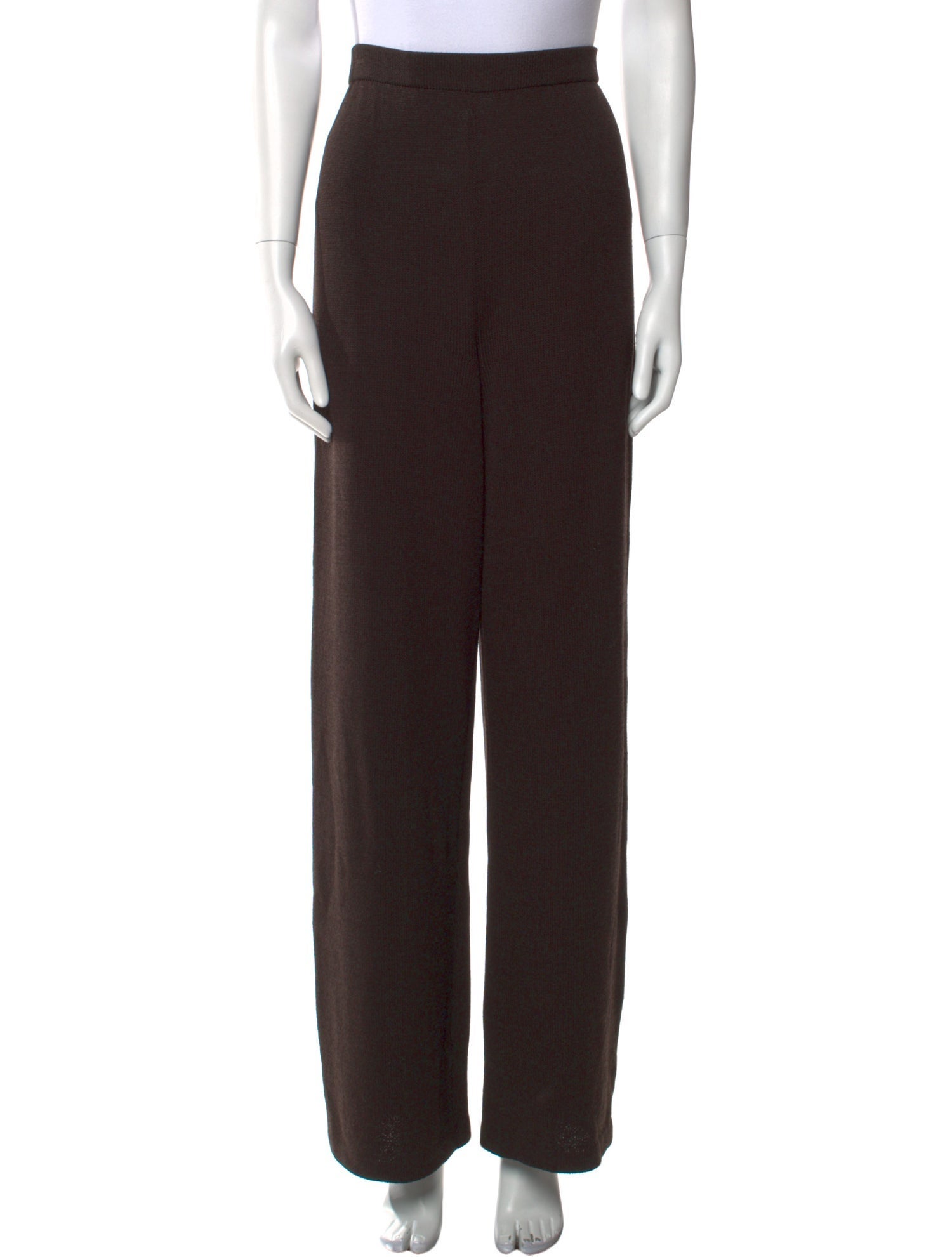 St. John Wool Wide Leg Pants