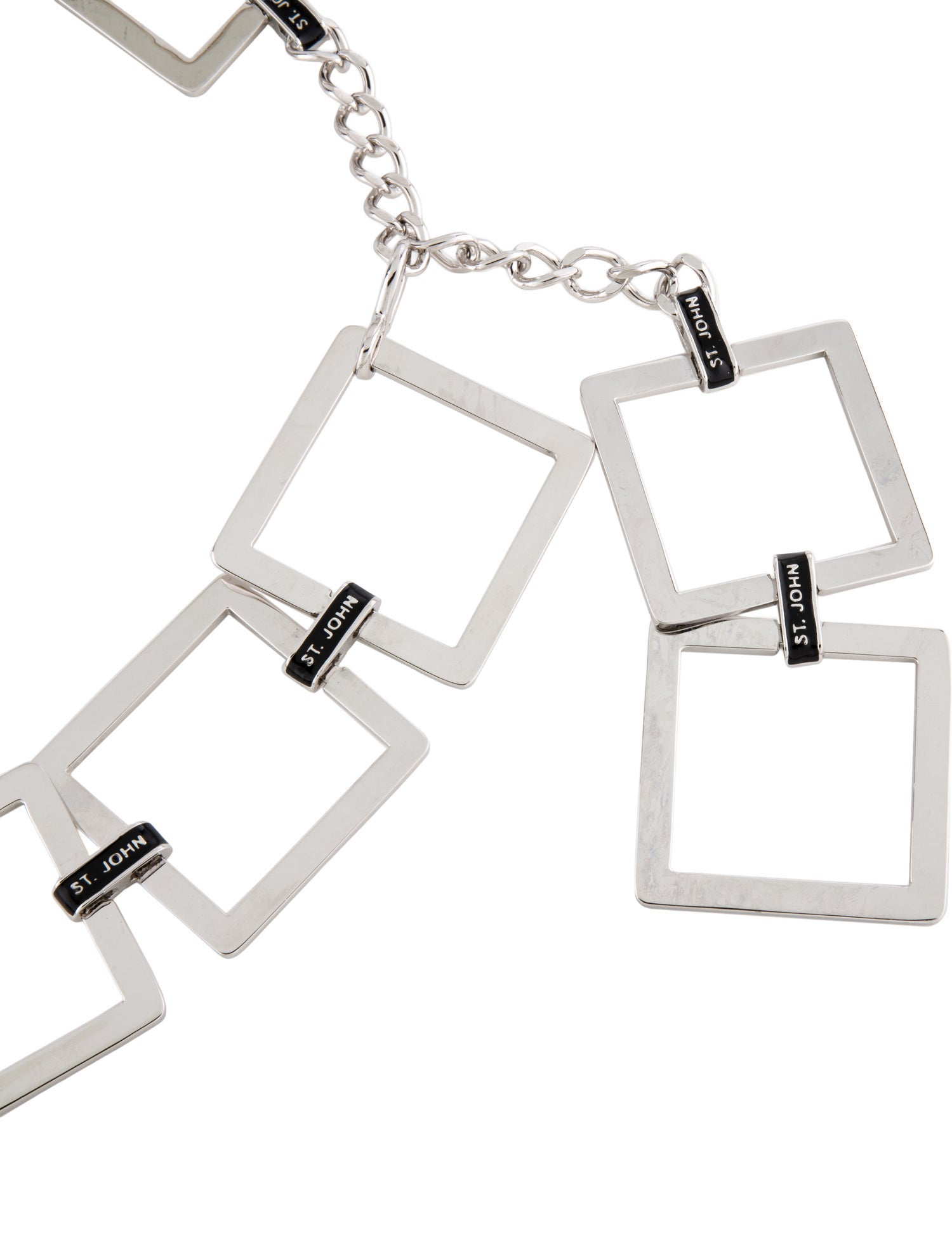 St. John Wide Metal Belt