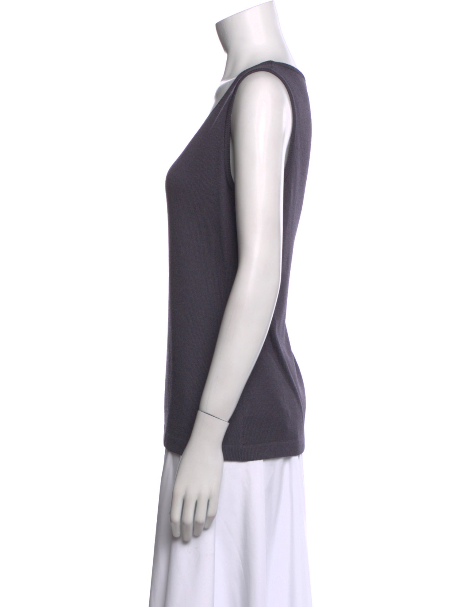 St. John Wool Scoop Neck Top w/ Tags