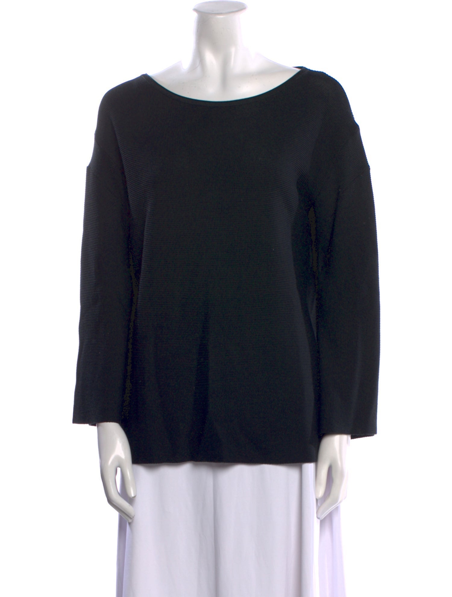 St. John Scoop Neck Sweater