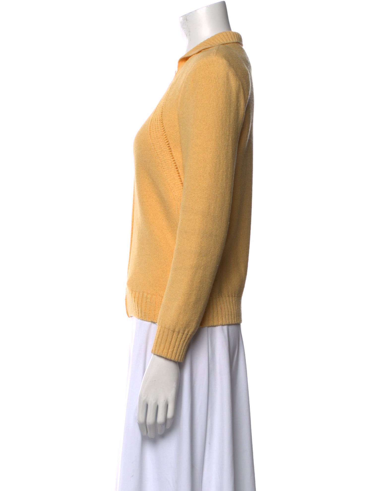 St. John Wool V-Neck Sweater