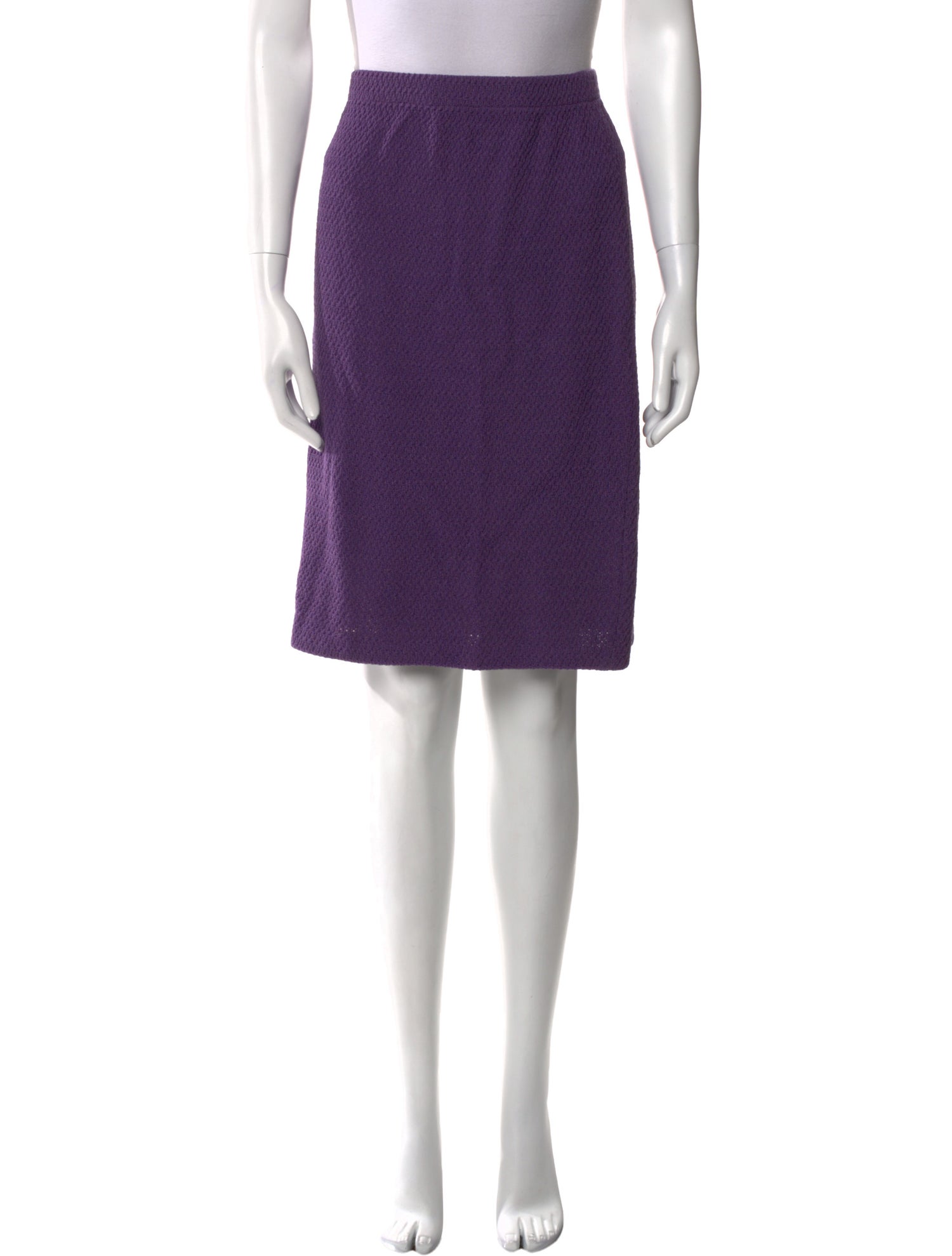 St. John Wool Knee-Length Skirt