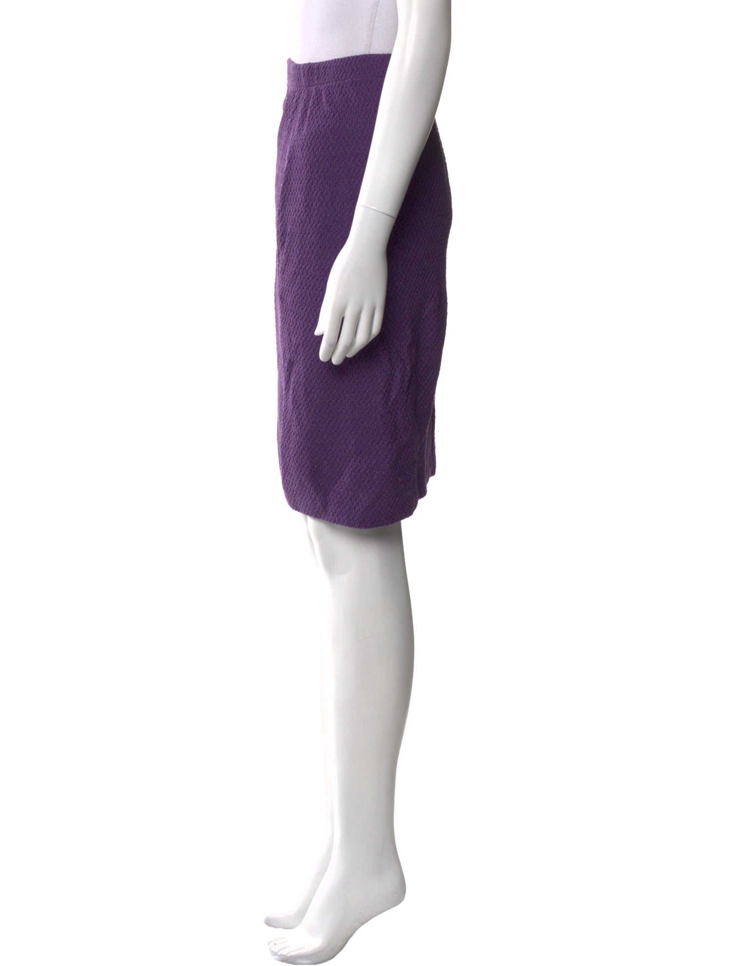 St. John Wool Knee-Length Skirt