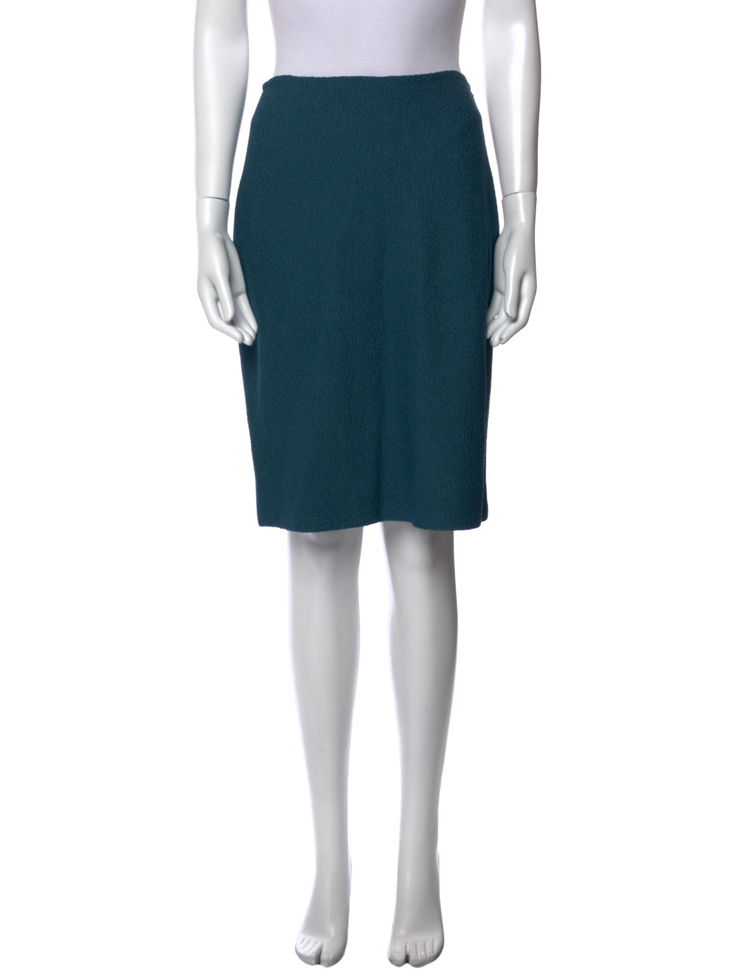 St. John Wool Knee-Length Skirt
