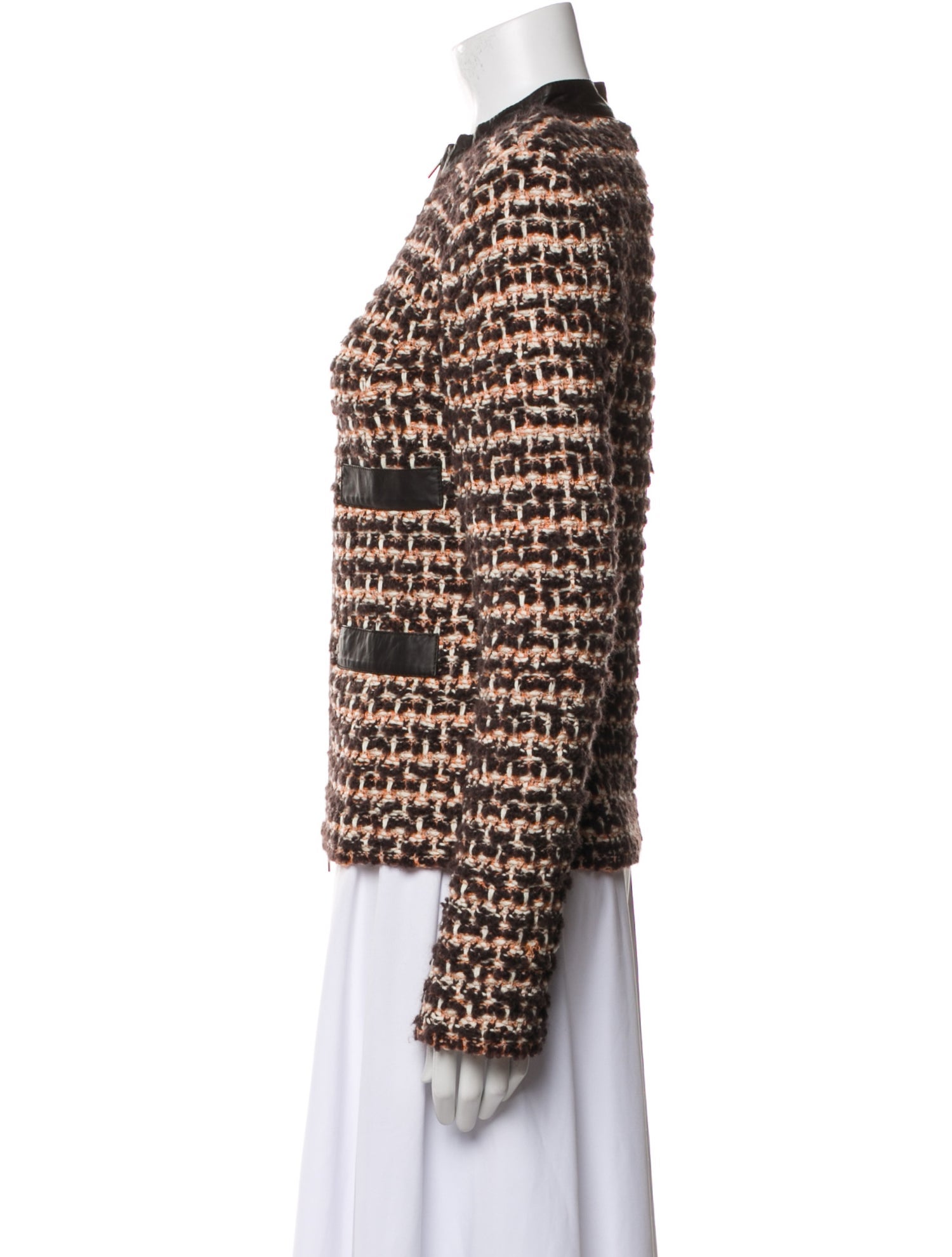 St. John Tweed Pattern Evening Jacket