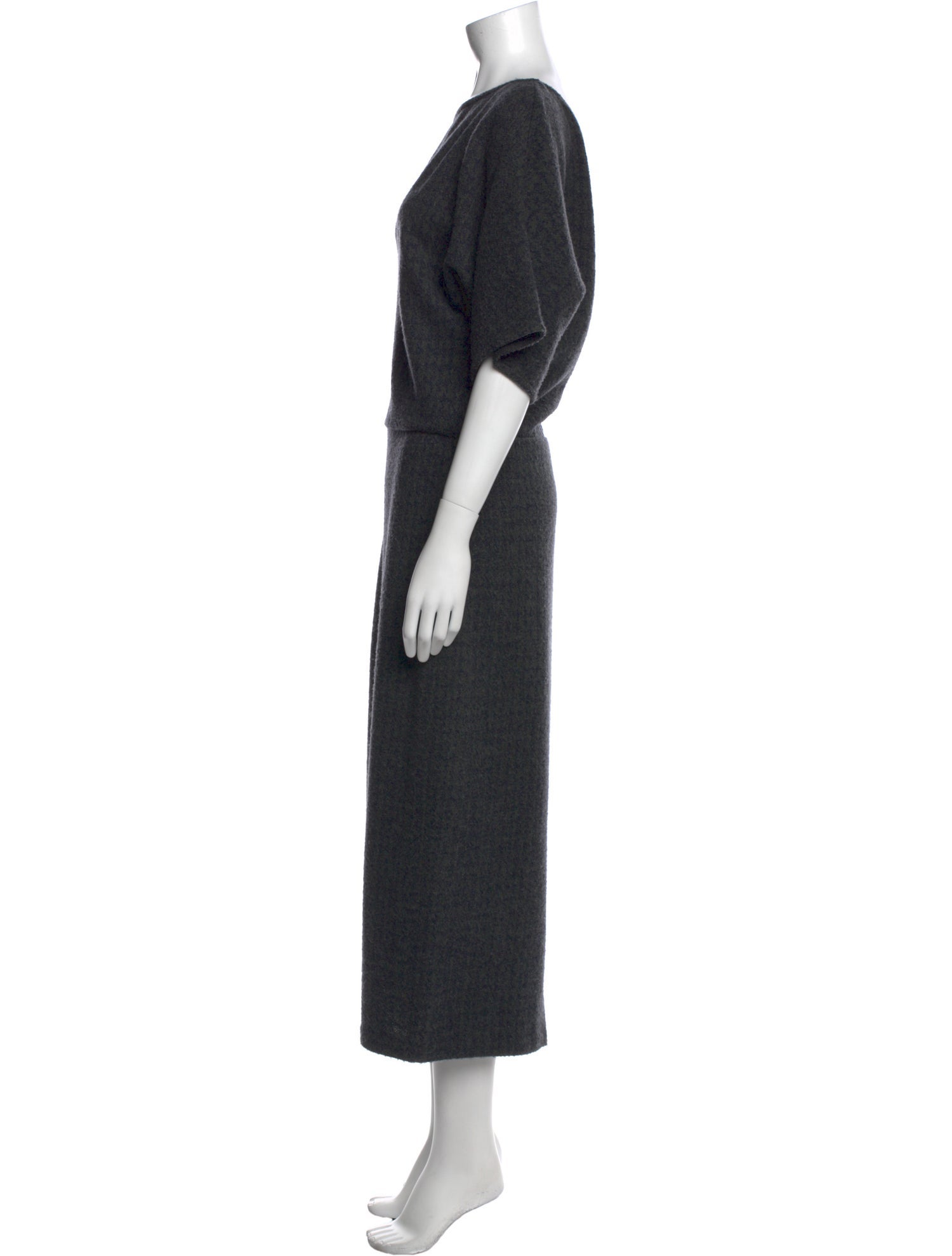 St. John Wool Long Dress
