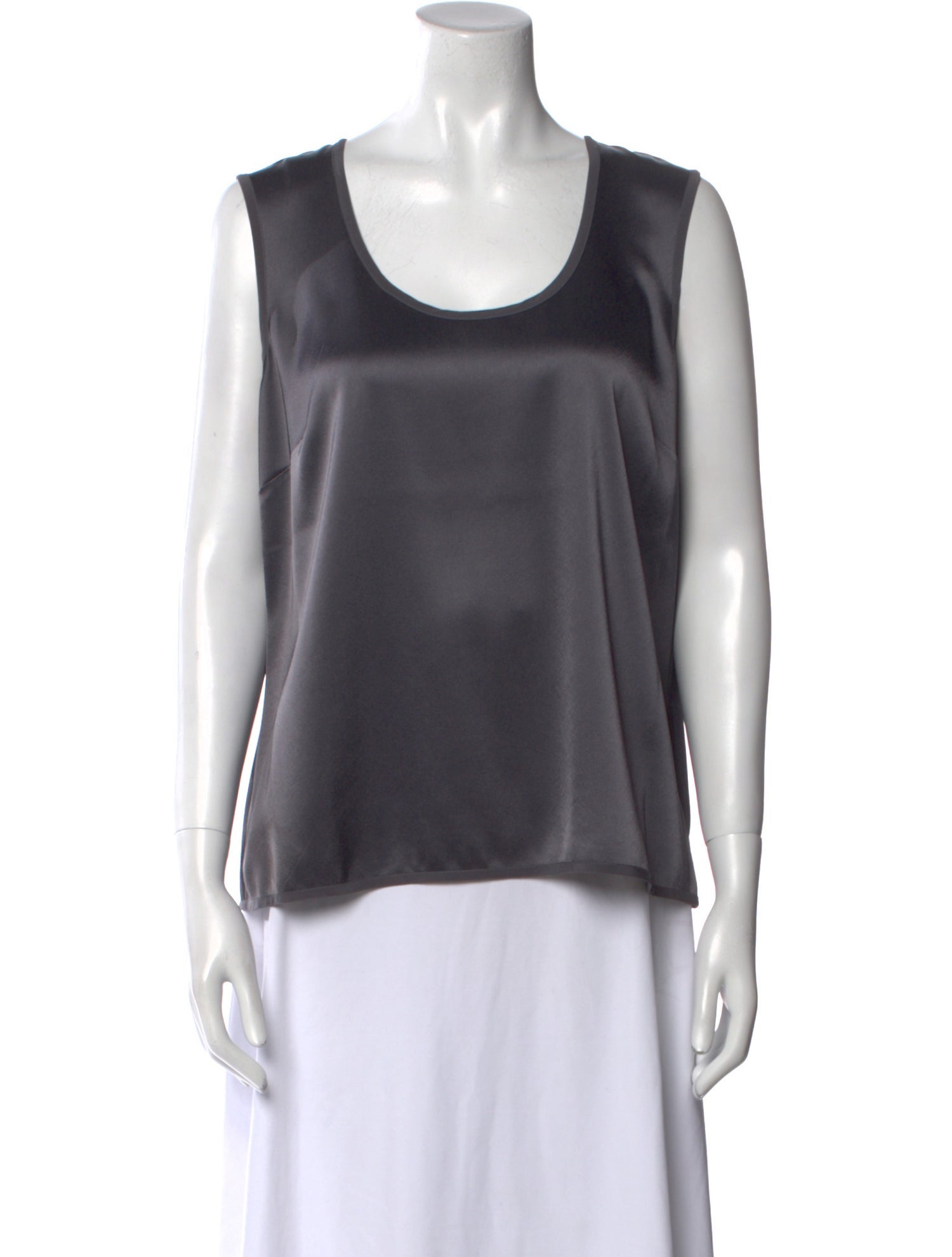 St. John Scoop Neck Sleeveless Top w/ Tags