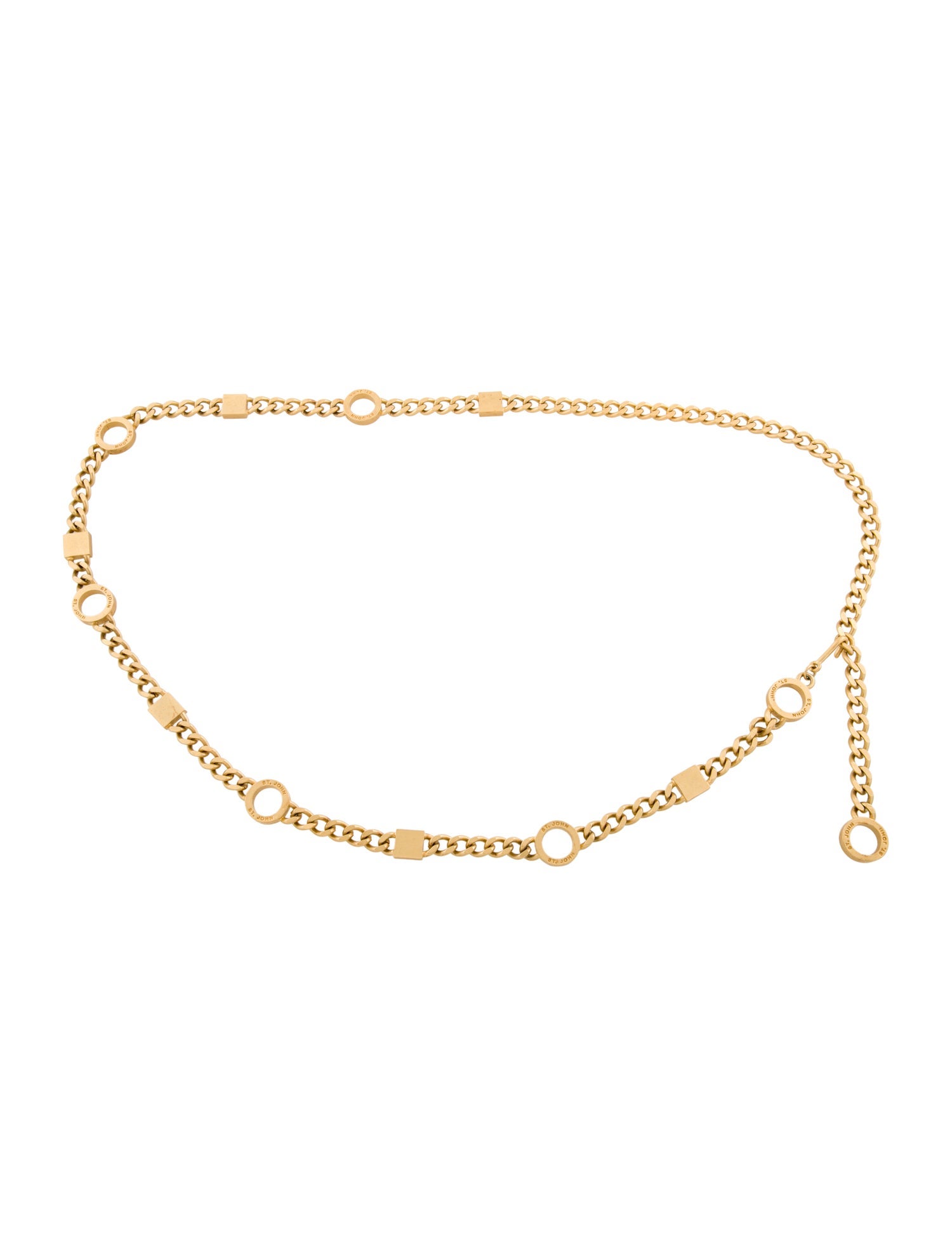 St. John Skinny Metal Waist Belt