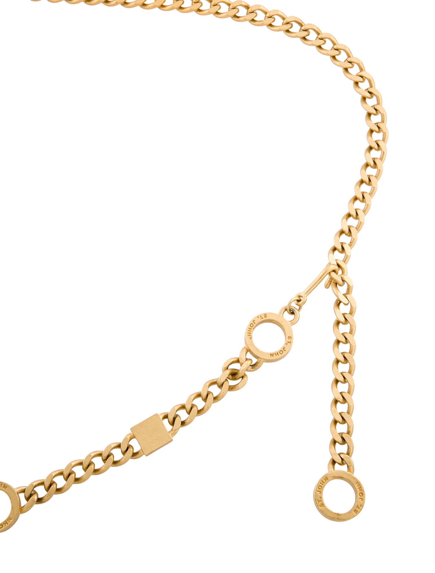 St. John Skinny Metal Waist Belt