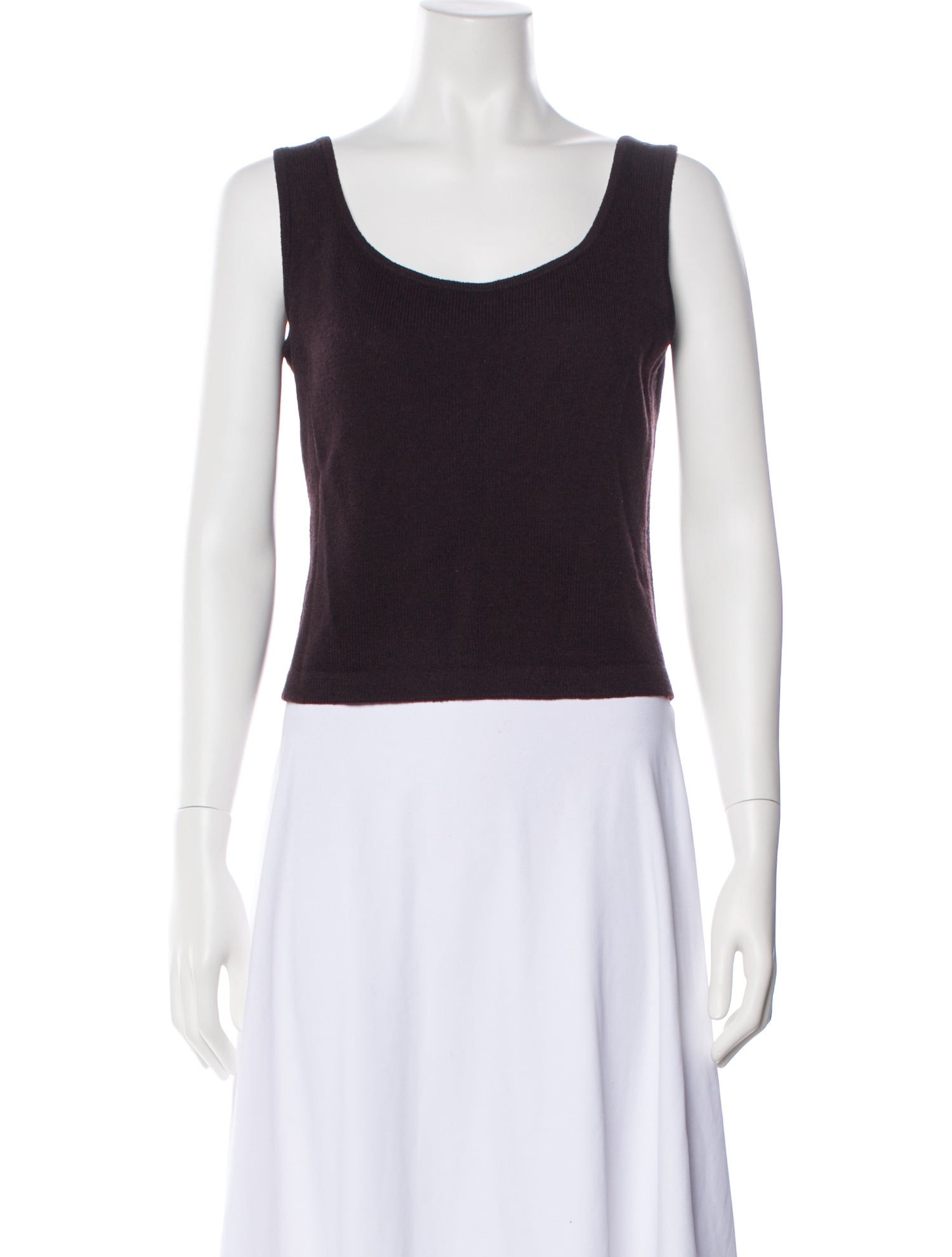 St. John Scoop Neck Sweater