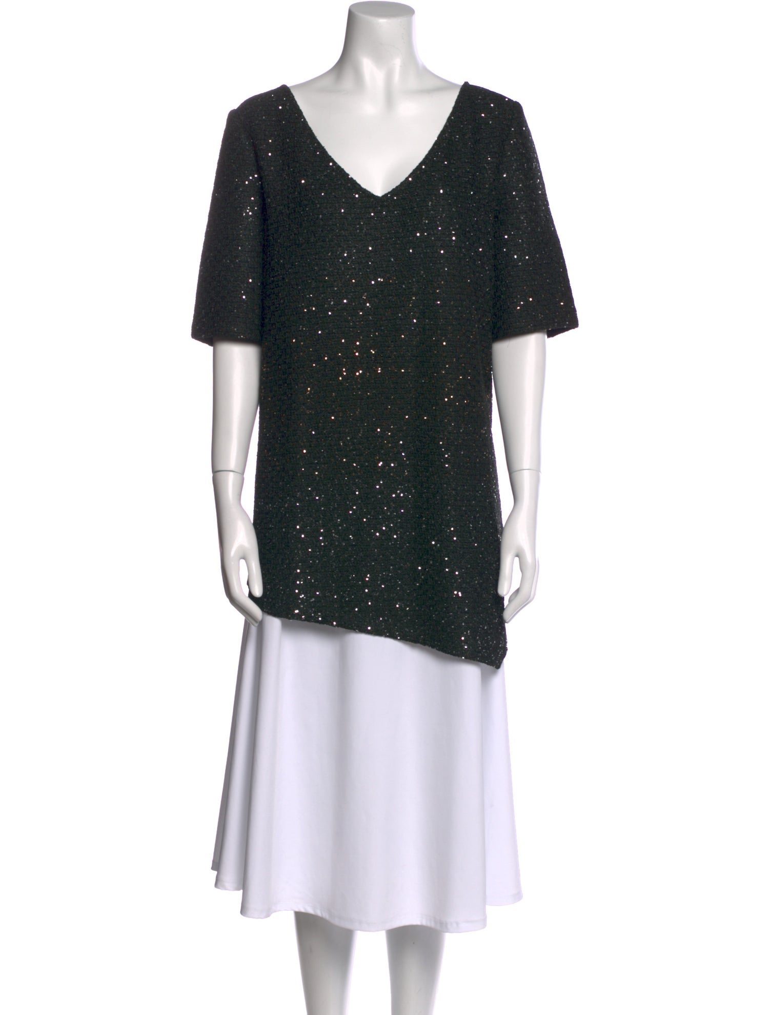 St. John V-Neck Short Sleeve Tunic