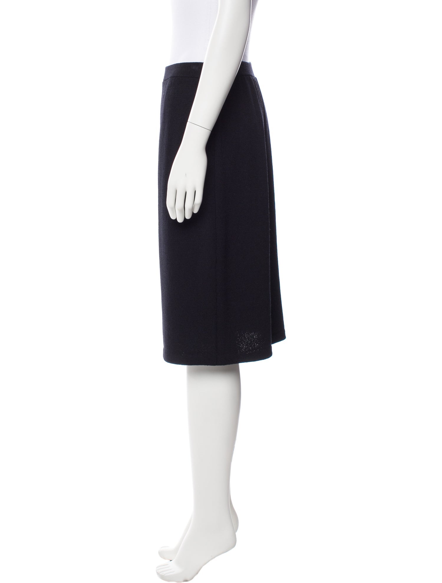 St. John Sequin Embellishments Knee-Length Skirt