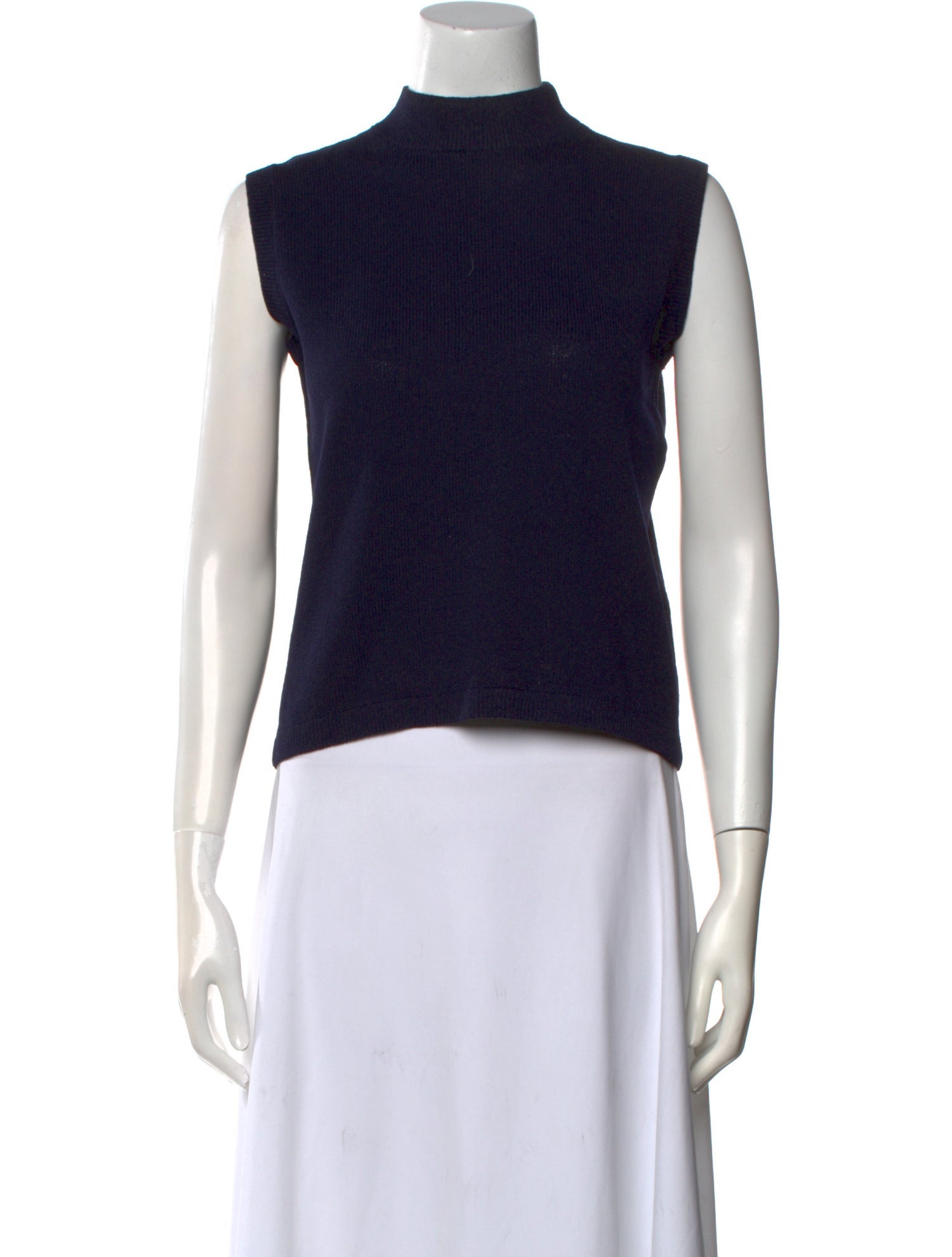 St. John Mock Neck Sweater