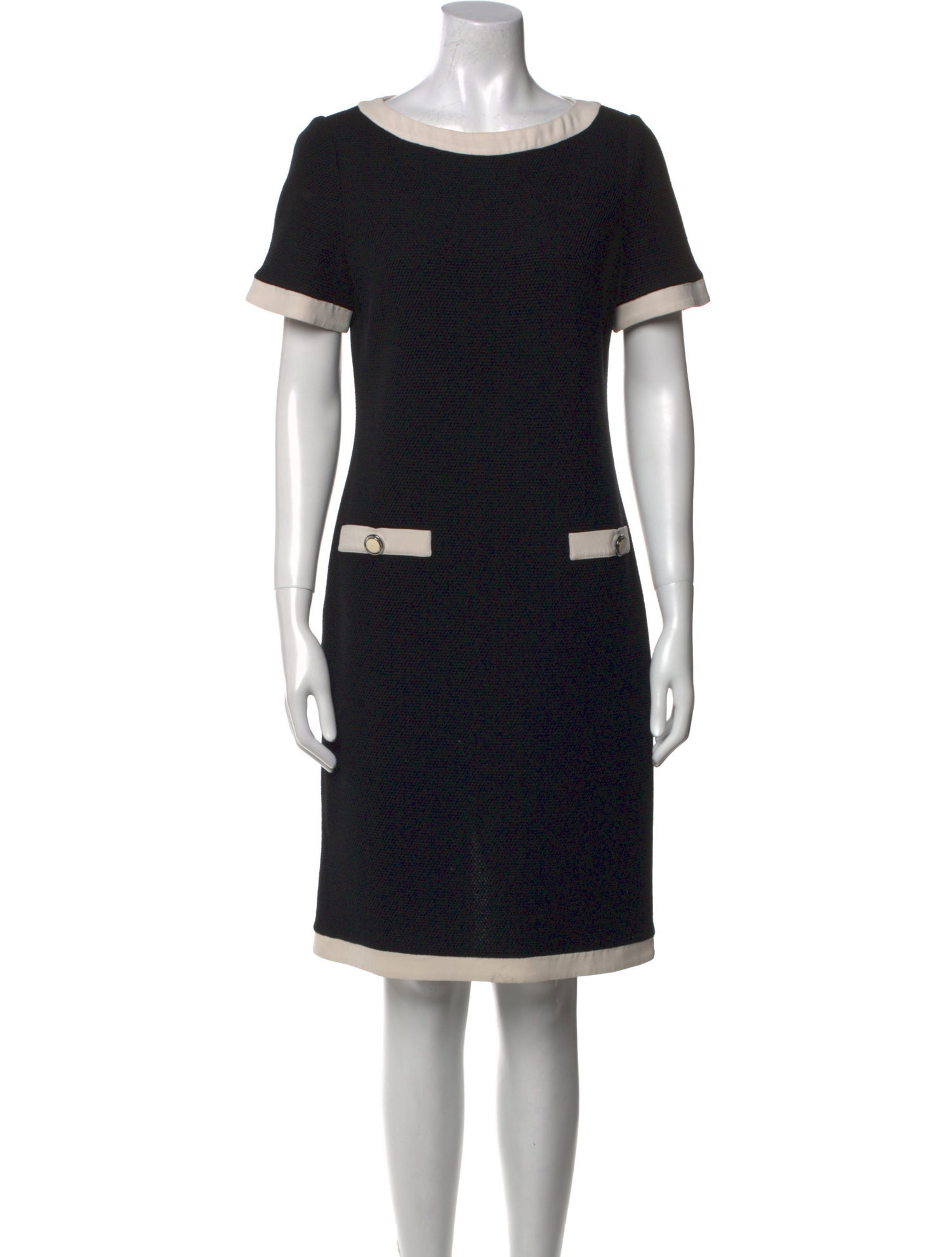 St. John Wool Knee-Length Dress