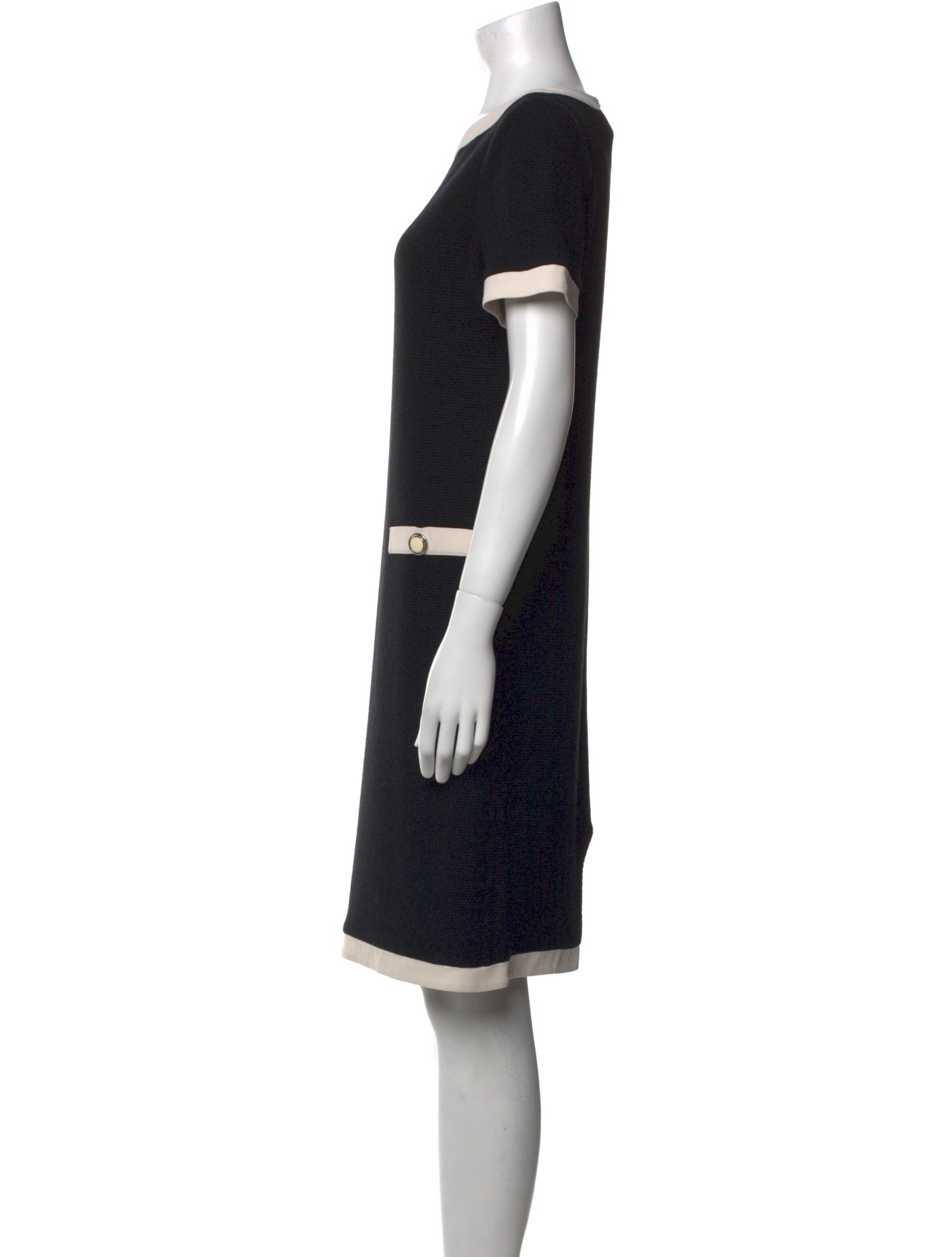 St. John Wool Knee-Length Dress