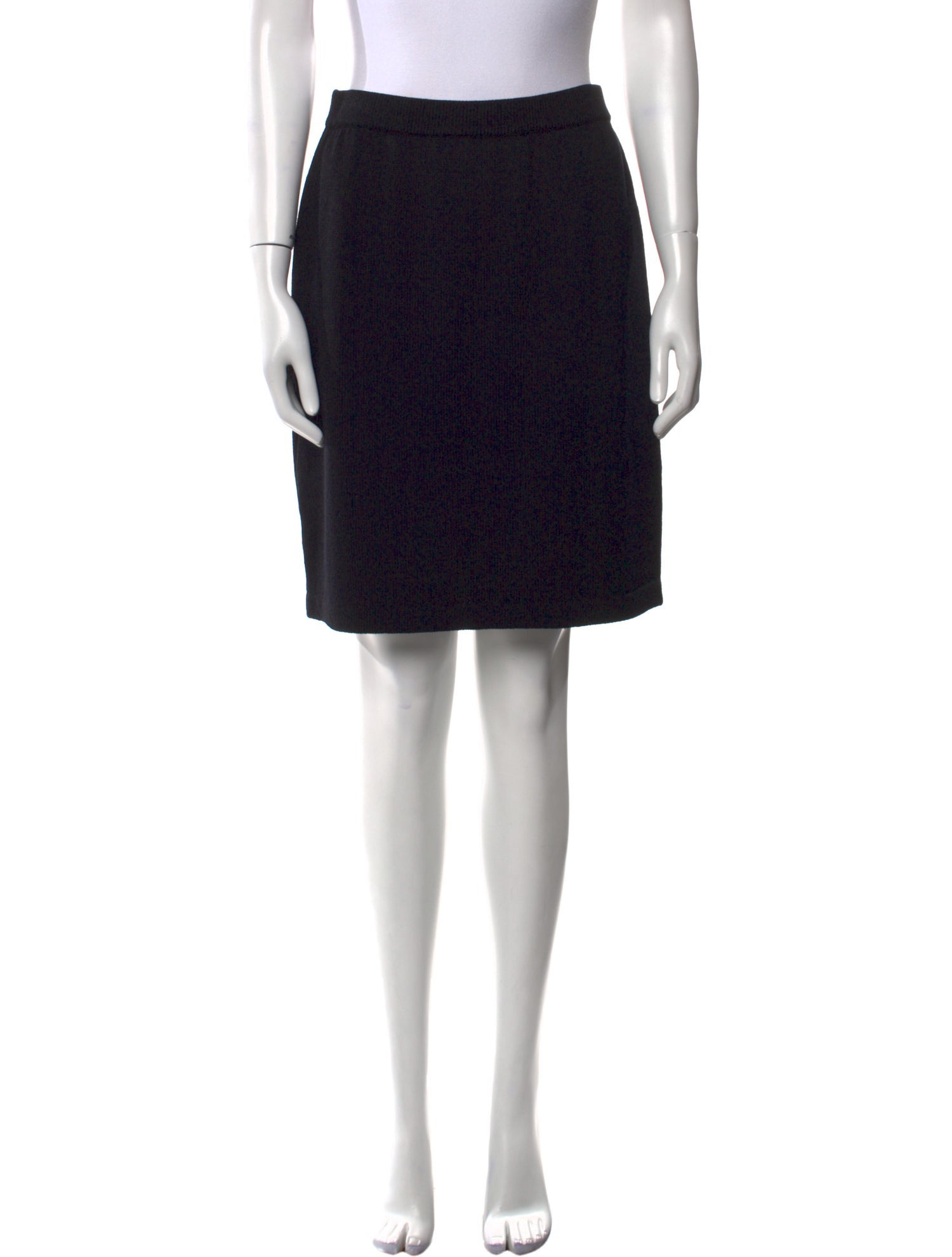 St. John Wool Knee-Length Skirt