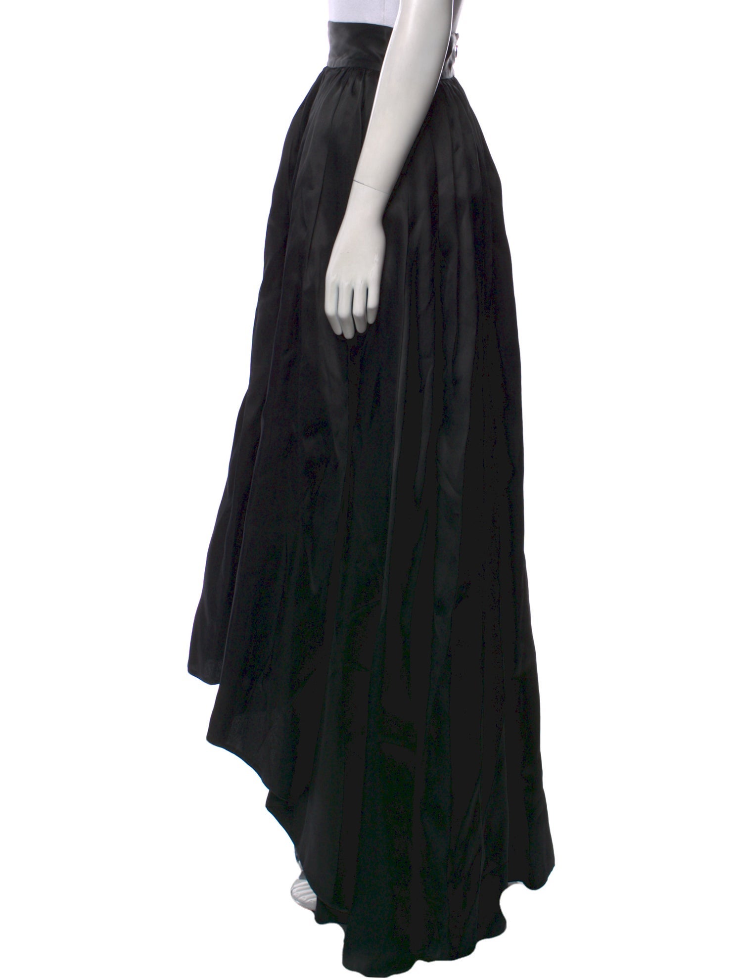 St. John Silk Long Skirt