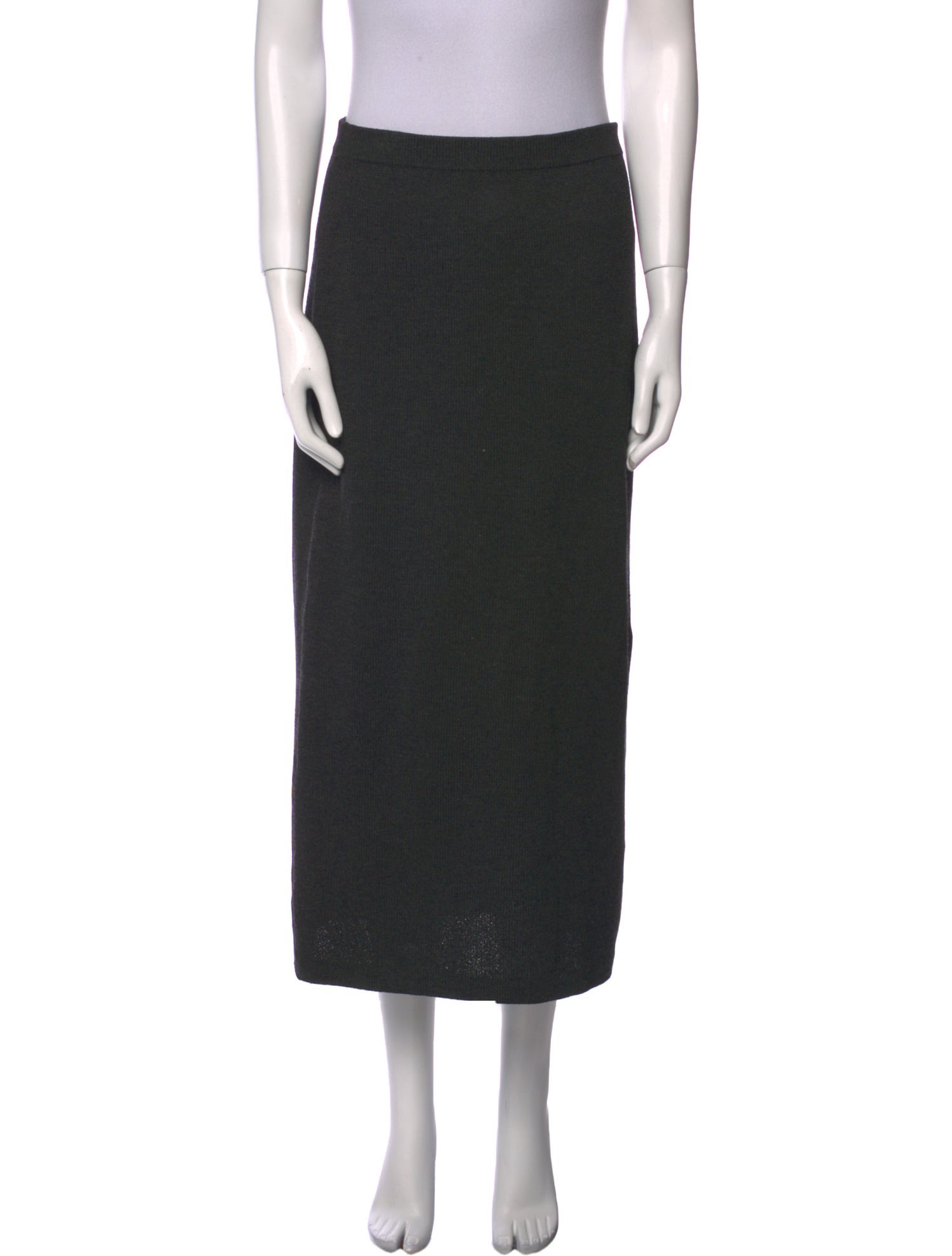 St. John Wool Midi Length Skirt