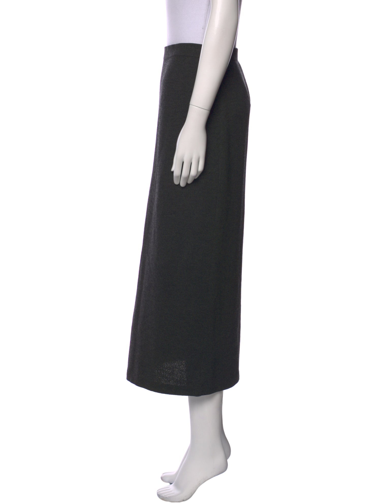 St. John Wool Midi Length Skirt