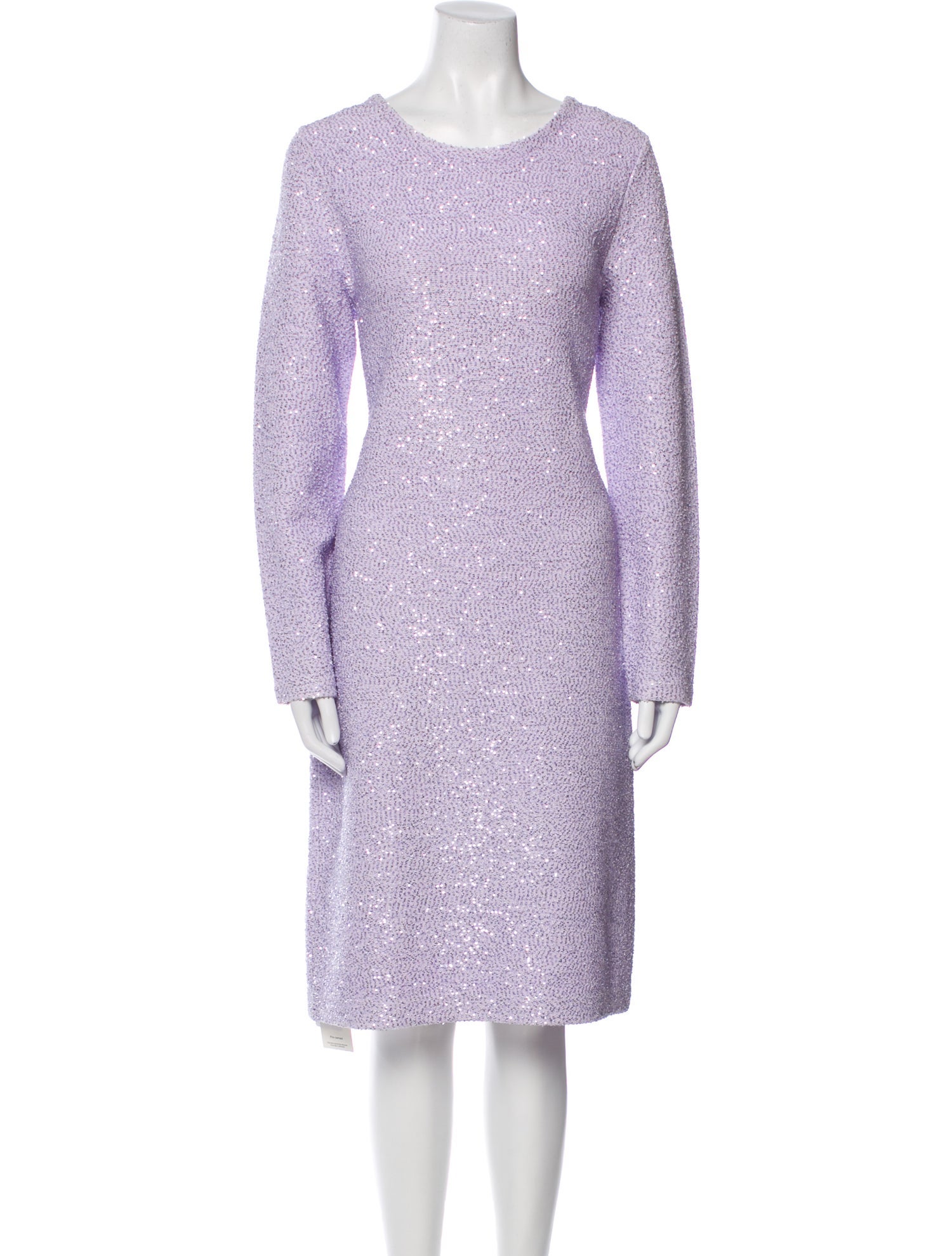 St. John Scoop Neck Midi Length Dress w/ Tags