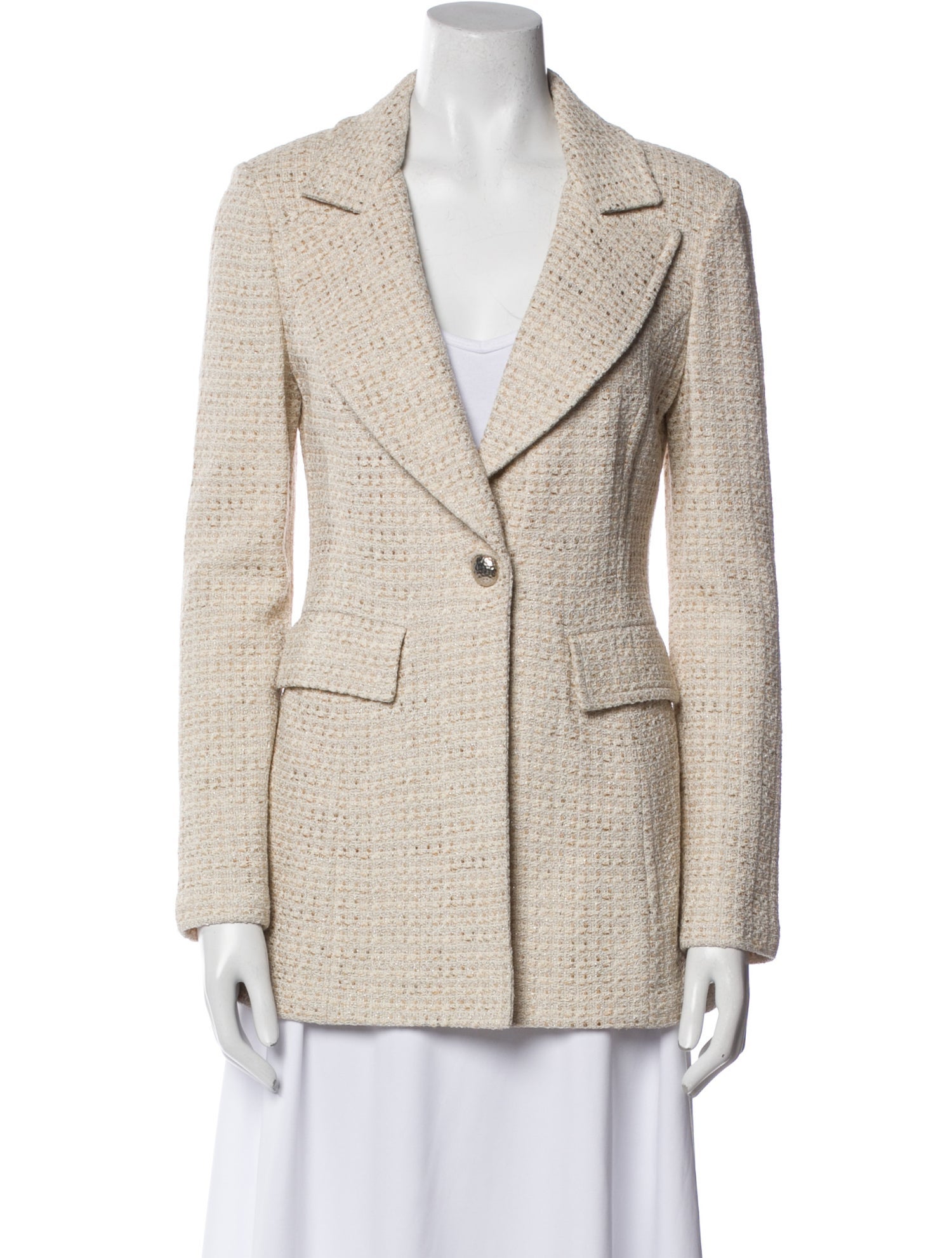 St. John Tweed Pattern Blazer w/ Tags