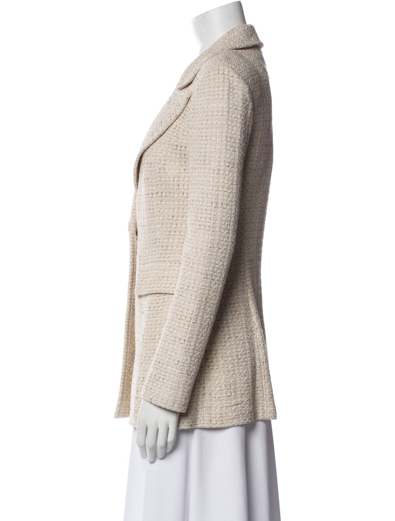 St. John Tweed Pattern Blazer w/ Tags