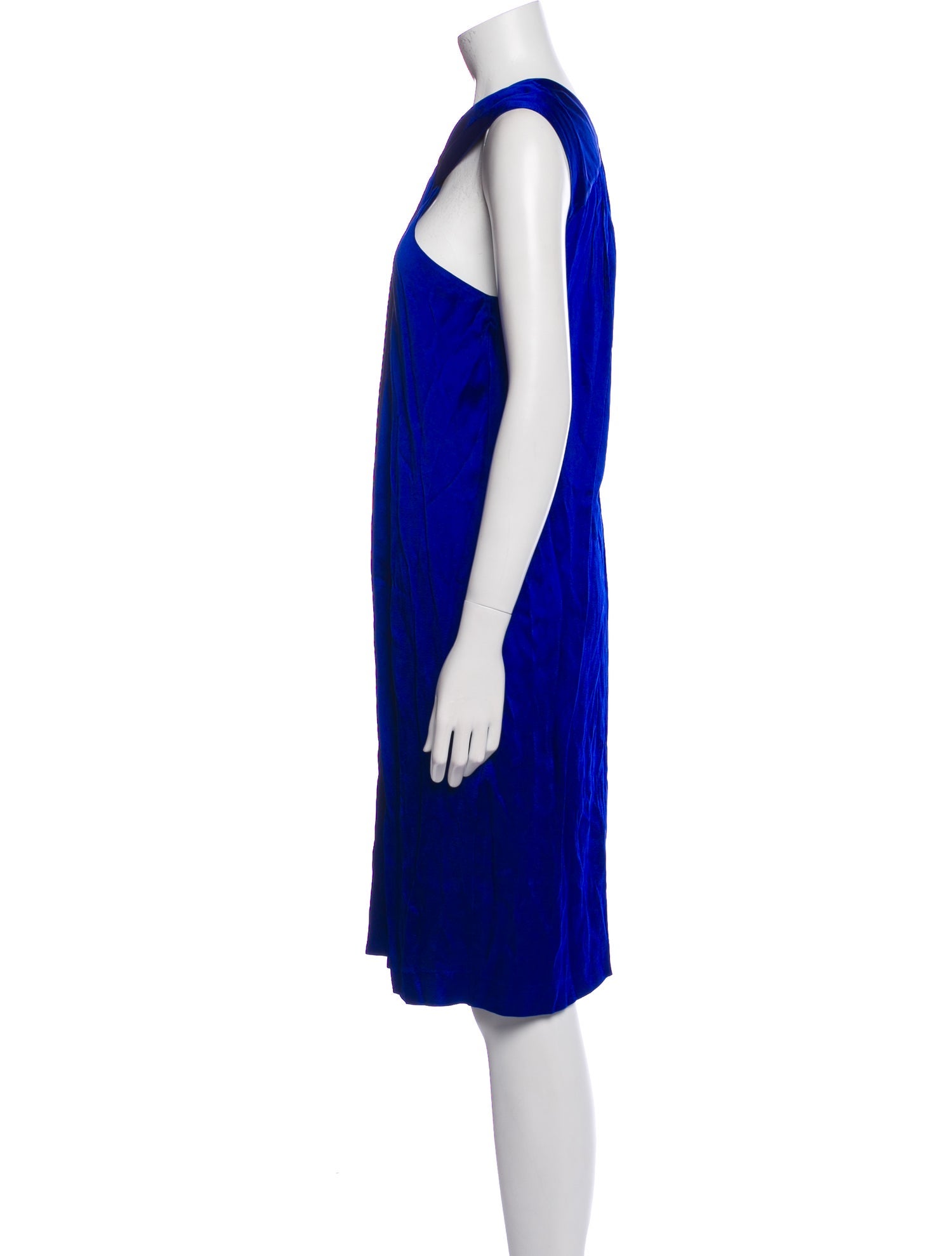 St. John Halterneck Knee-Length Dress