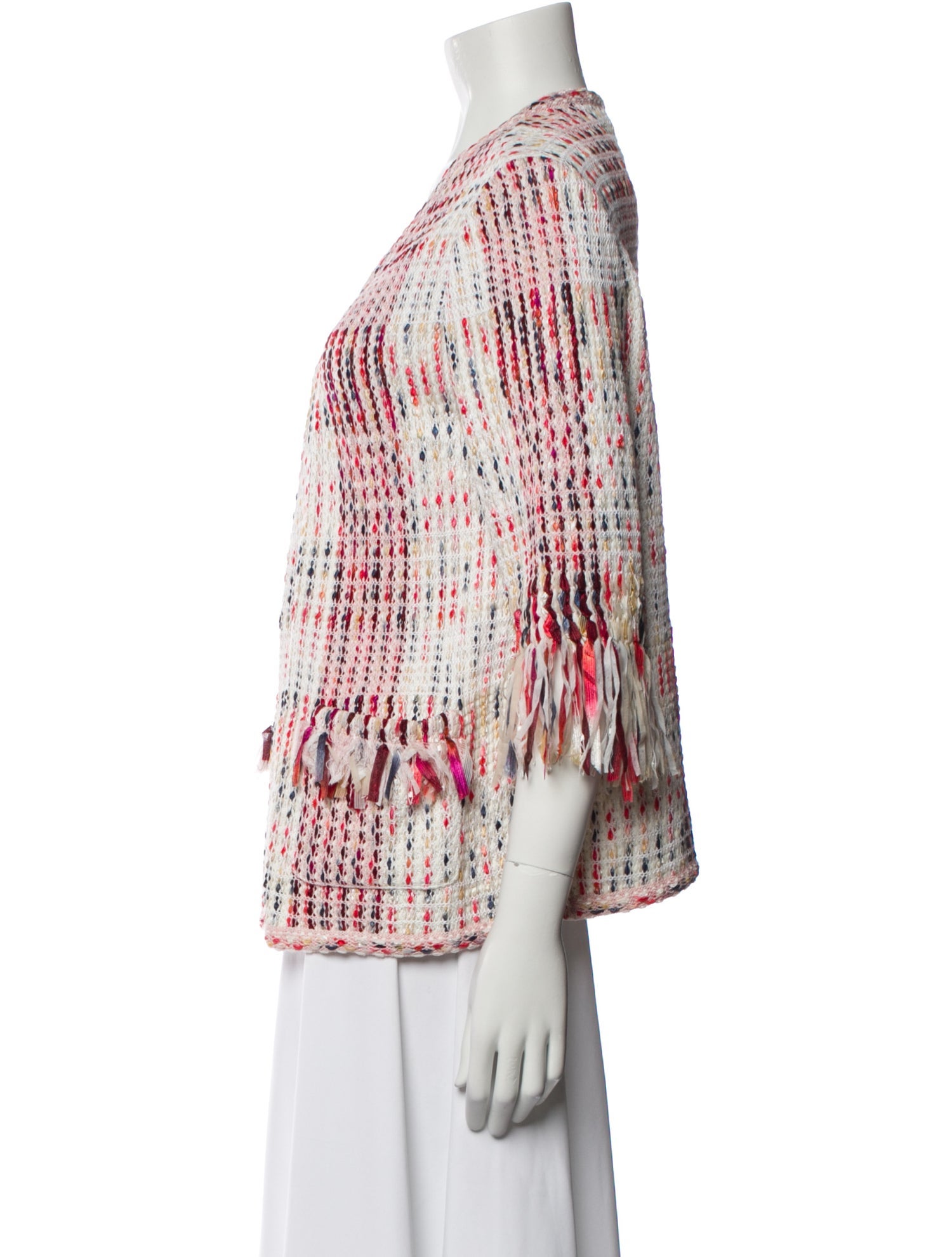 St. John Tweed Striped Jacket