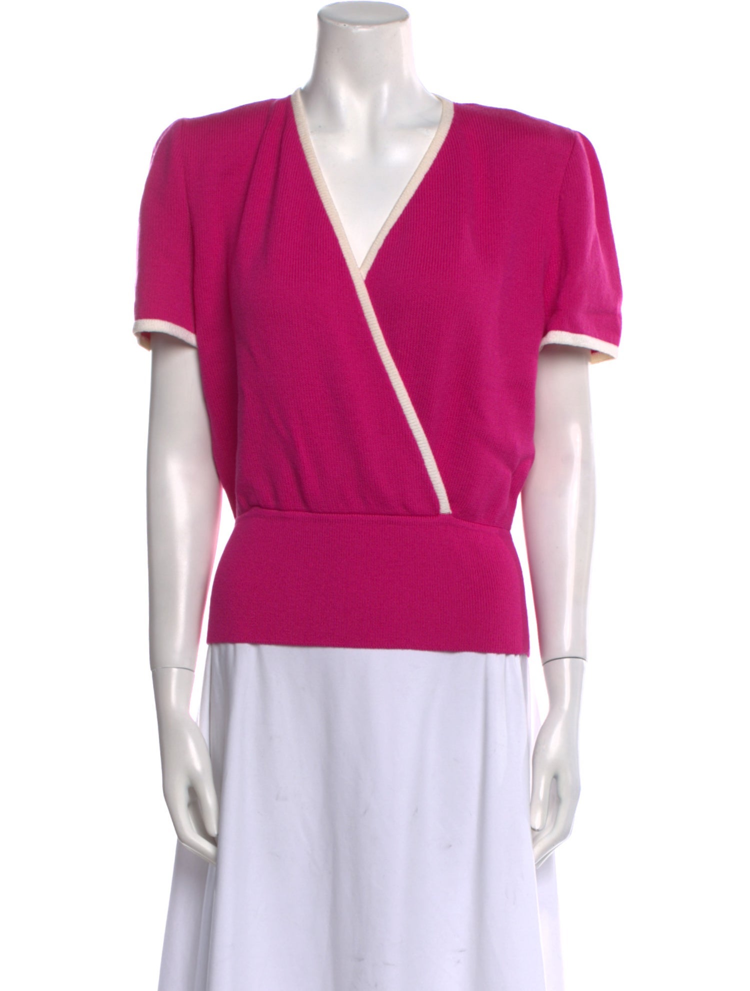 St. John Collection V-Neck Sweater