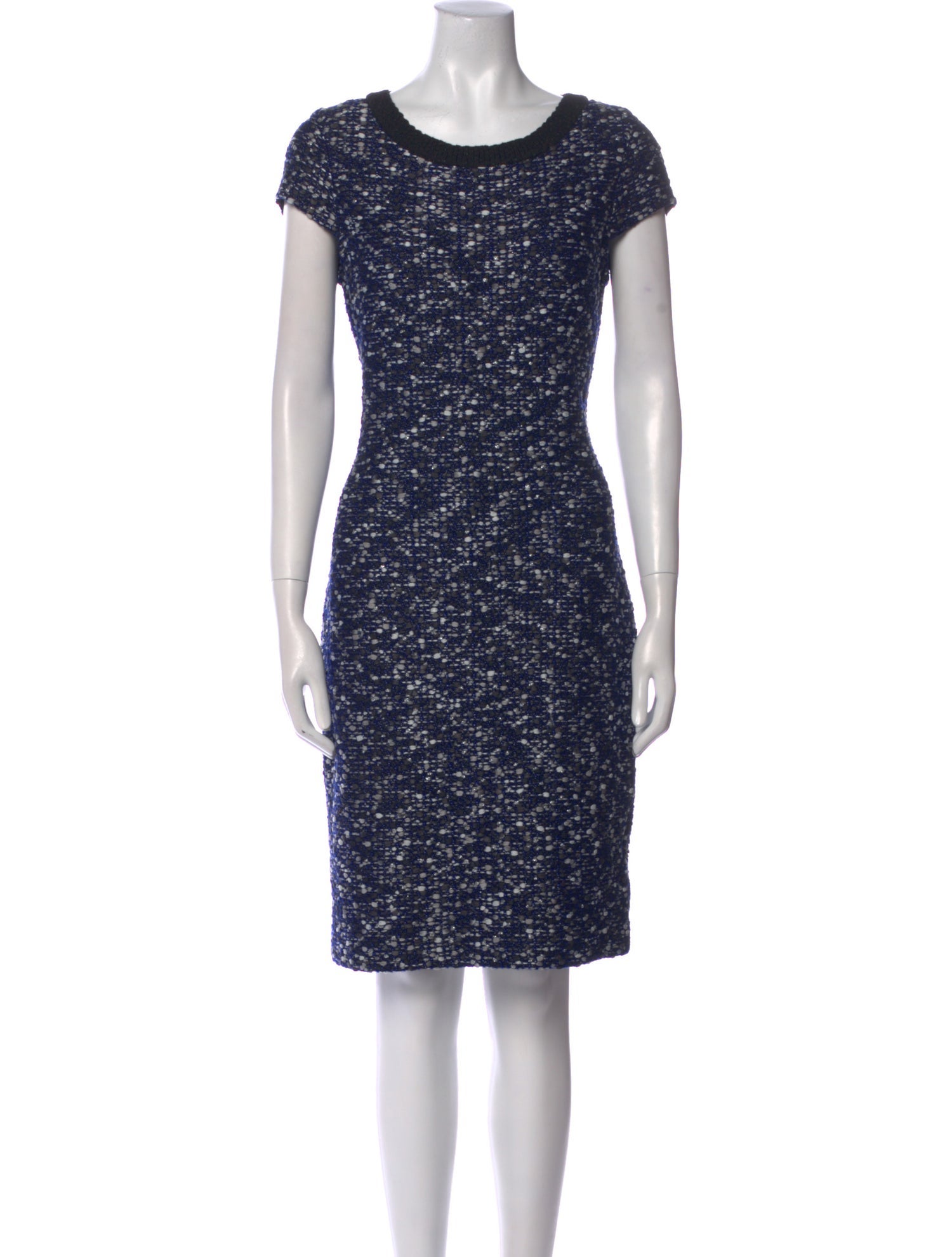 St. John Wool Knee-Length Dress