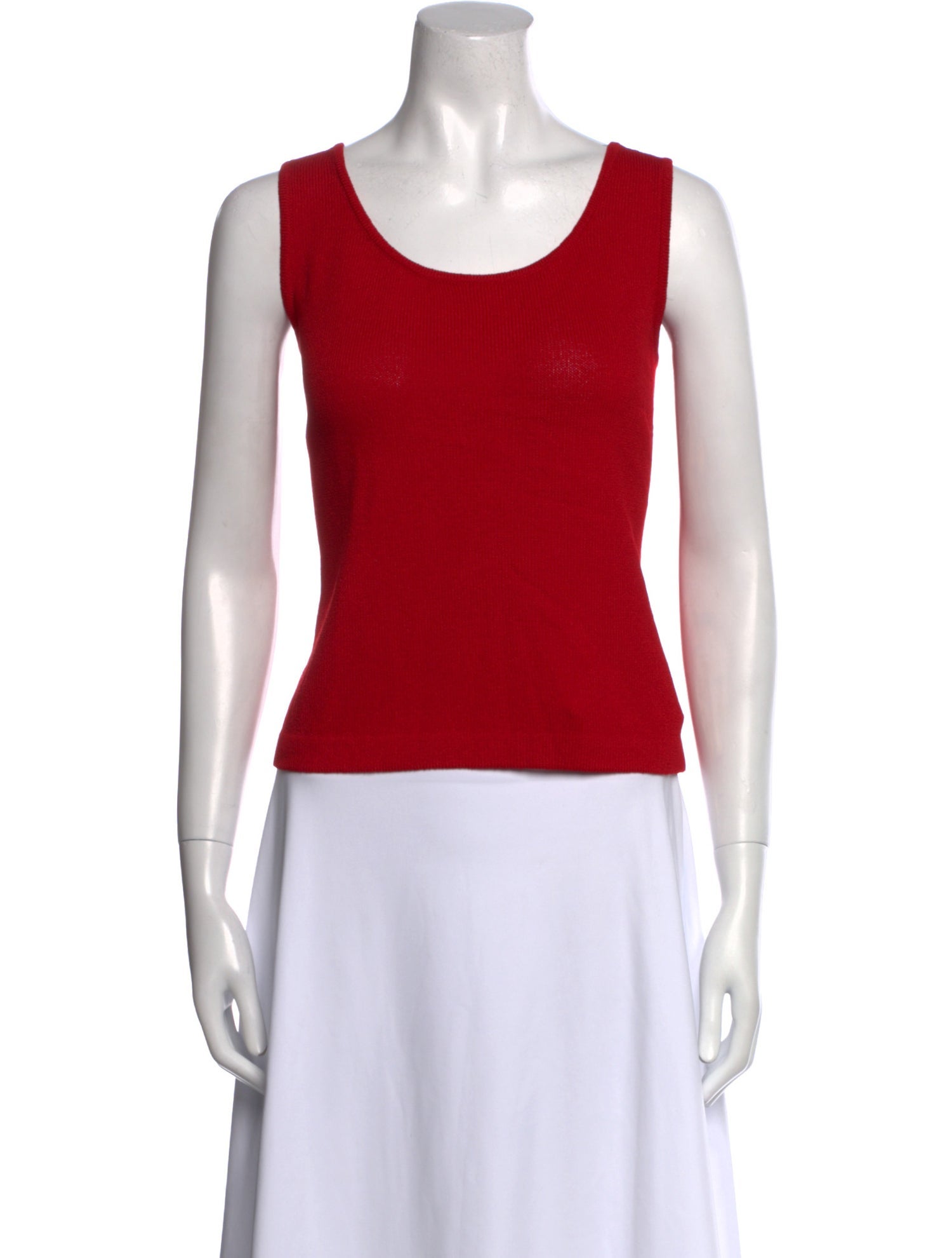 St. John Wool Scoop Neck Sweater