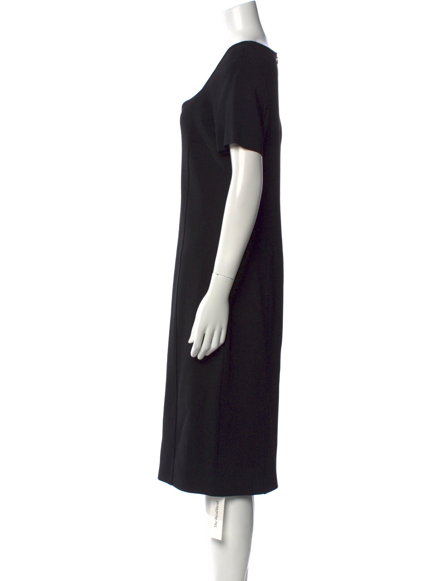 St. John Square Neckline Knee-Length Dress w/ Tags