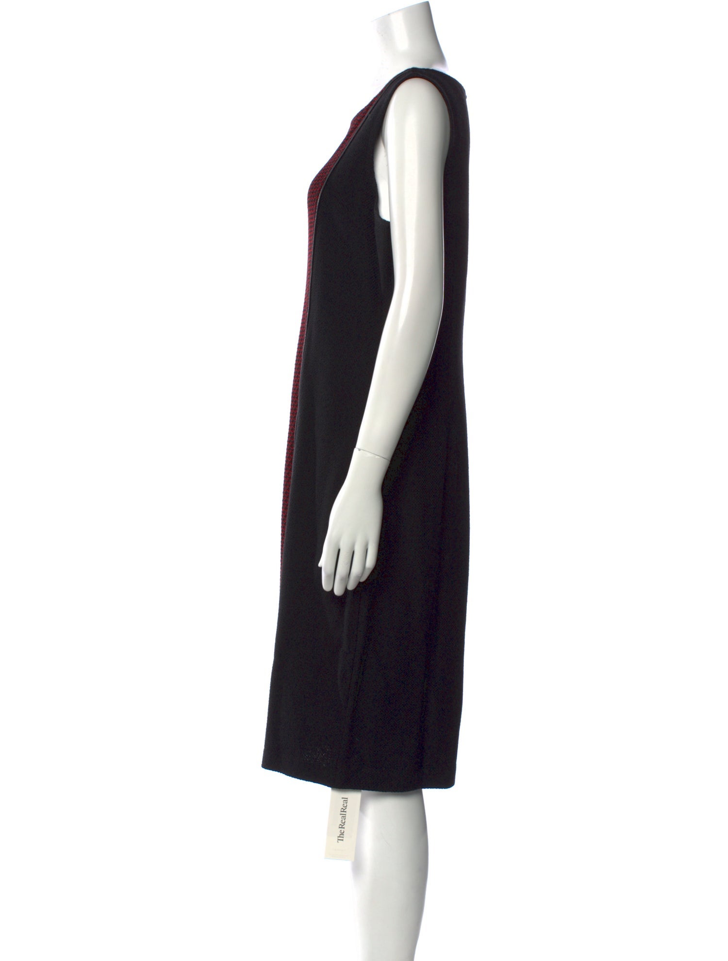 St. John Printed Knee-Length Dress