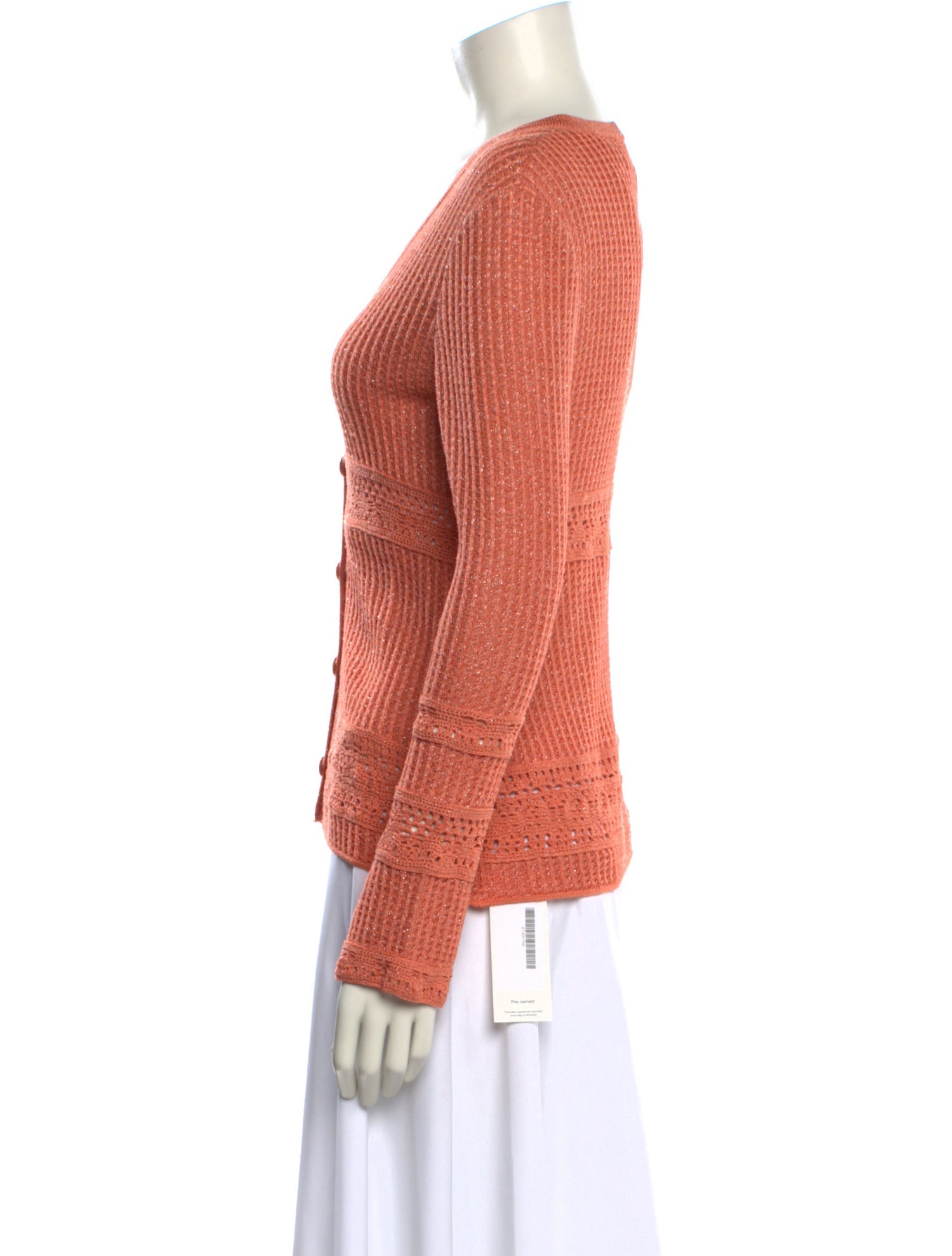 St. John Wool V-Neck Sweater