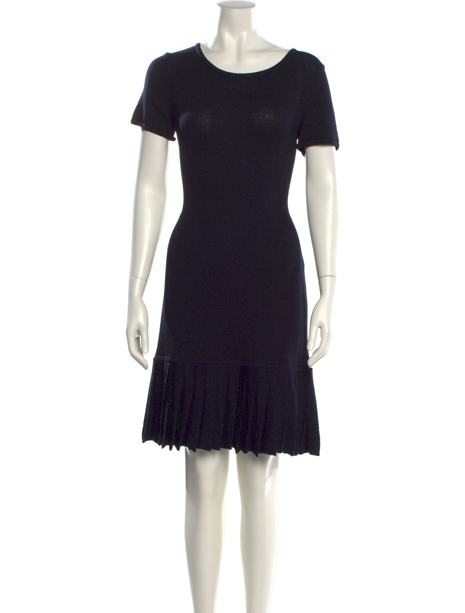 St. John Wool Knee-Length Dress