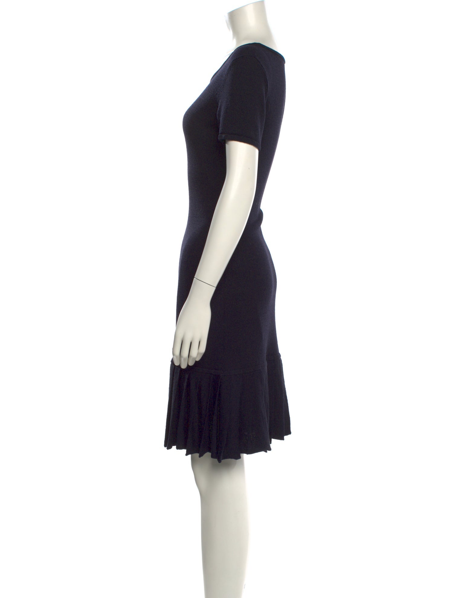 St. John Wool Knee-Length Dress