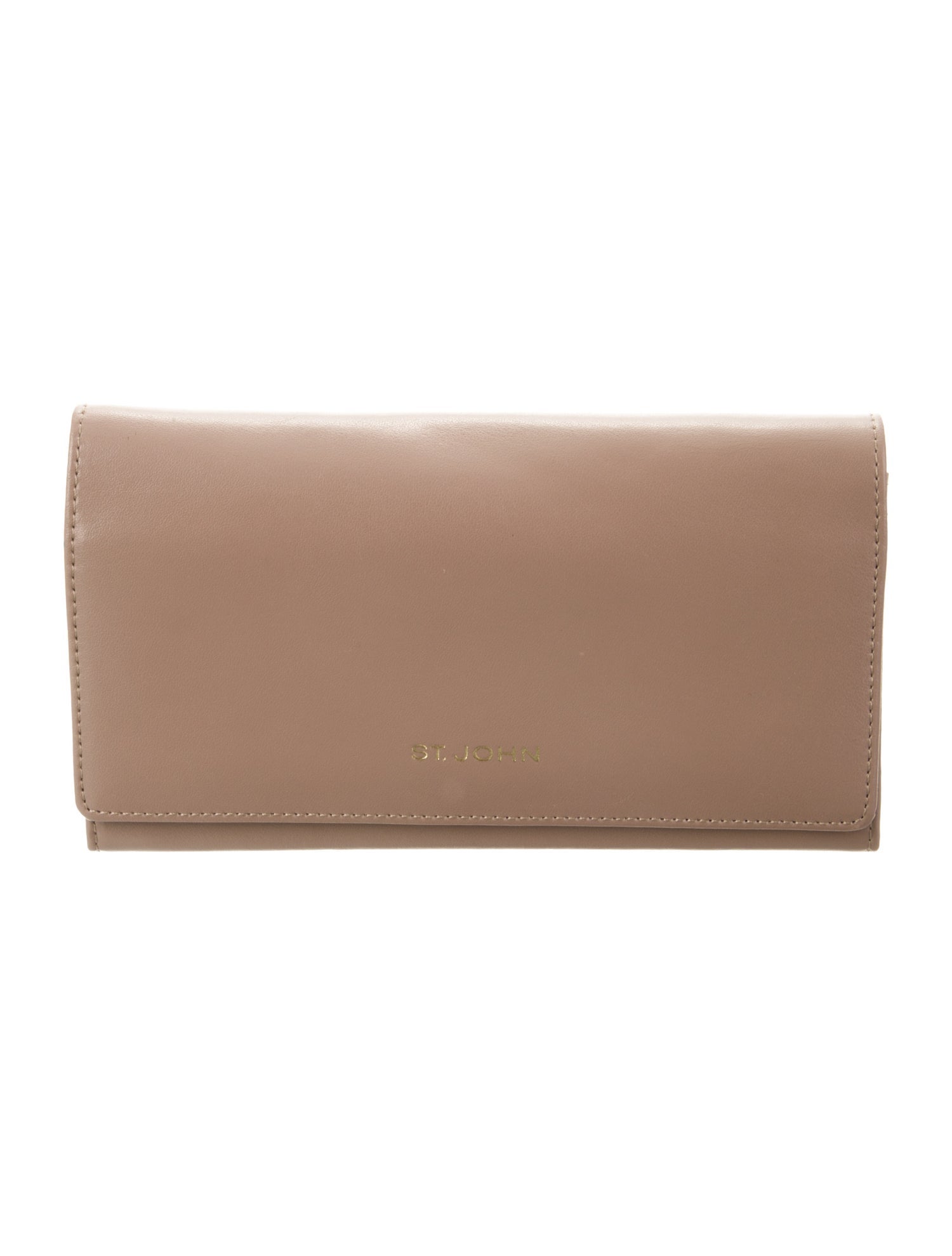 St. John Leather Continental Wallet