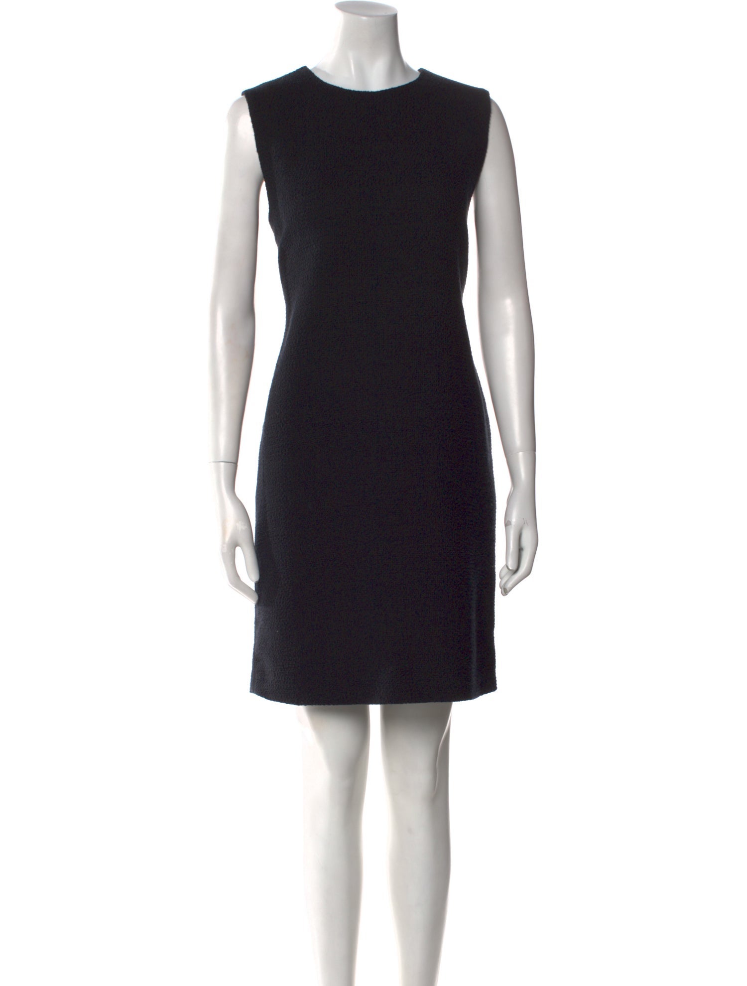 St. John Crew Neck Mini Dress