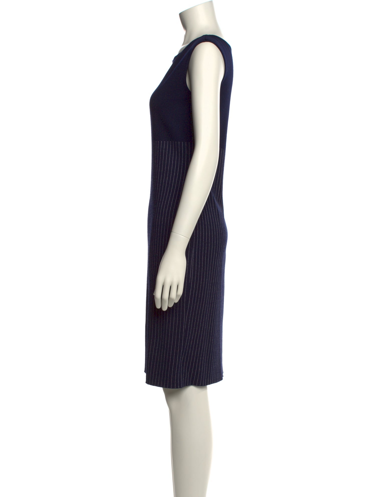 St. John Wool Knee-Length Dress