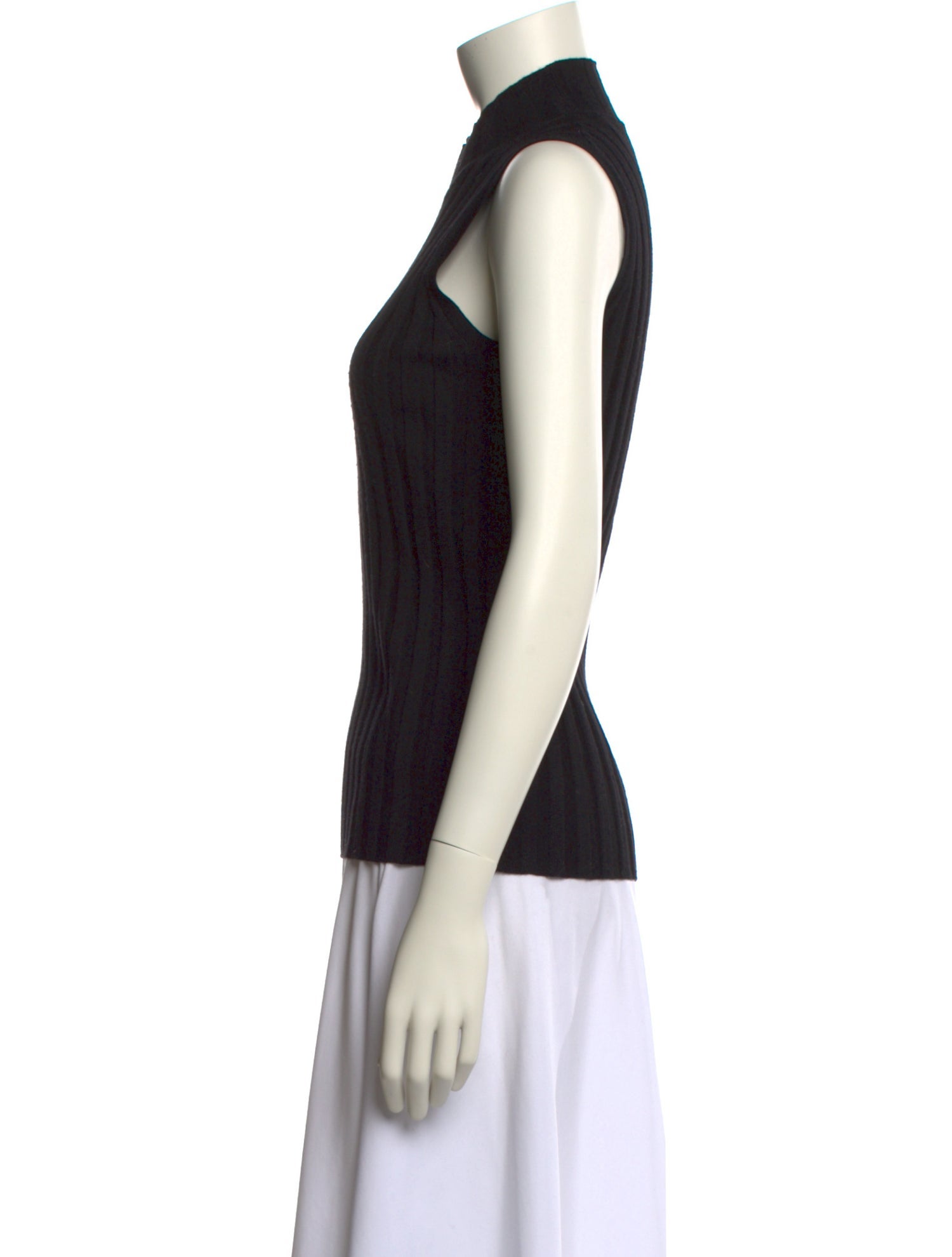 St. John Mock Neck Sweater