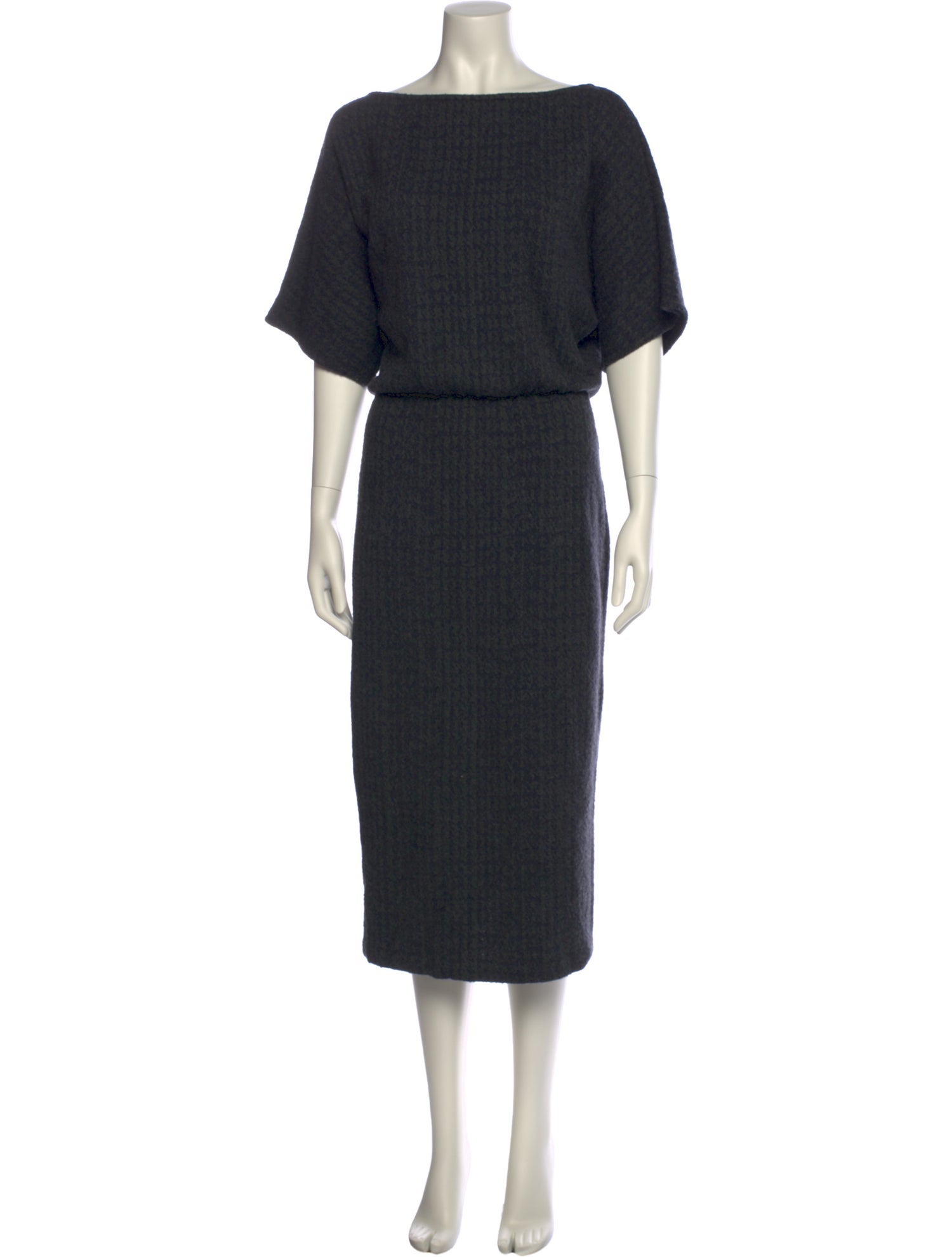 St. John Wool Midi Length Dress