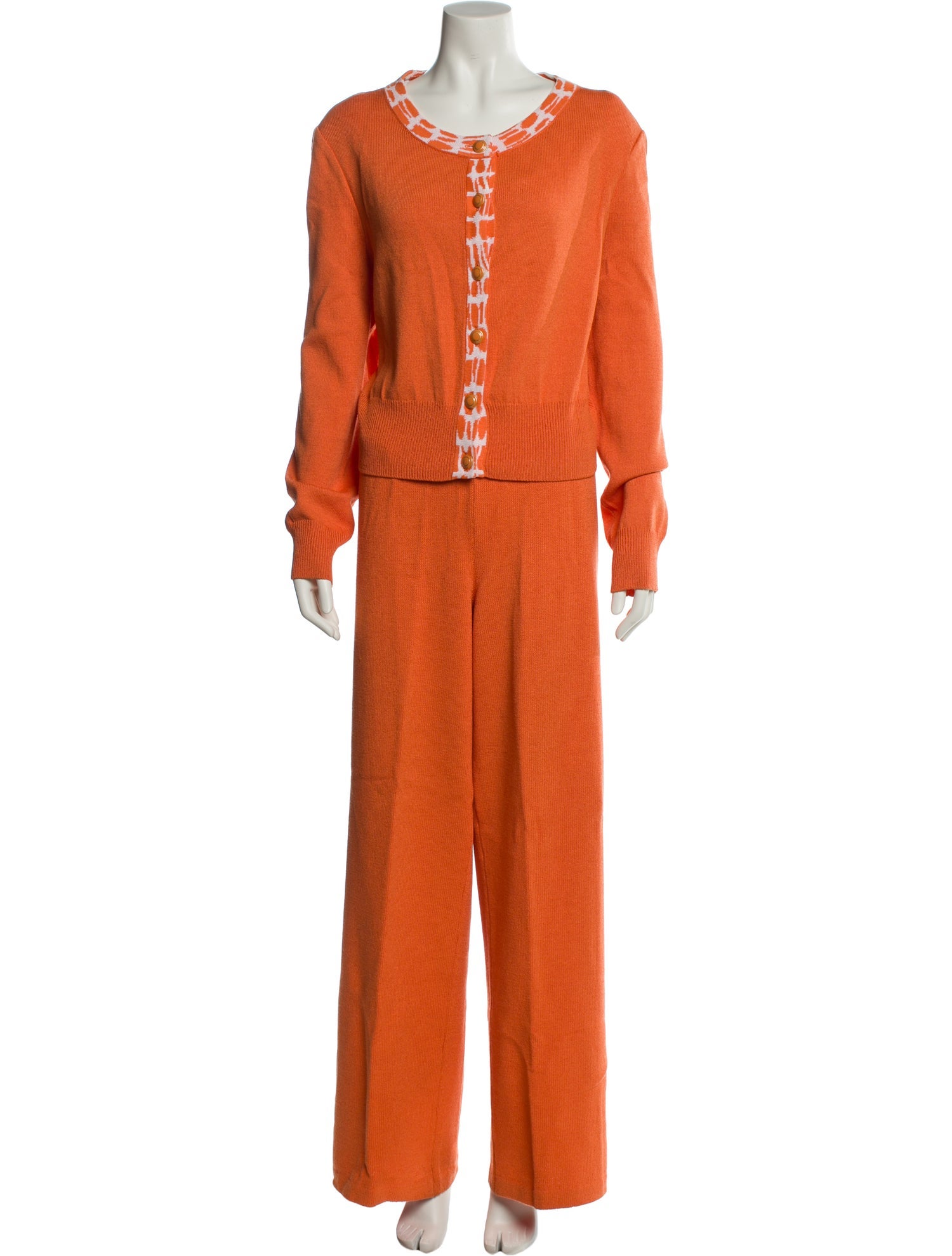 St. John Wool Printed Set