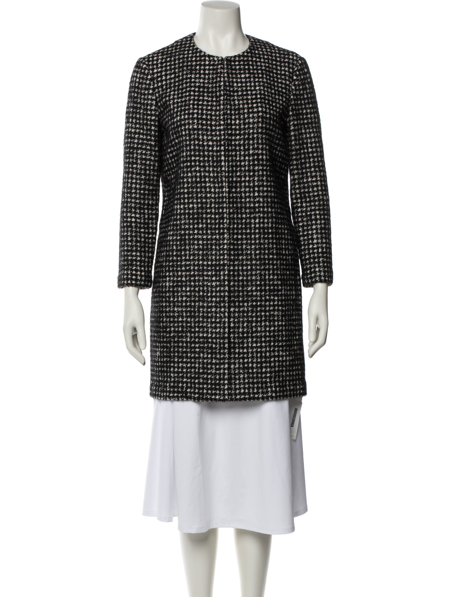 St. John Tweed Pattern Coat w/ Tags