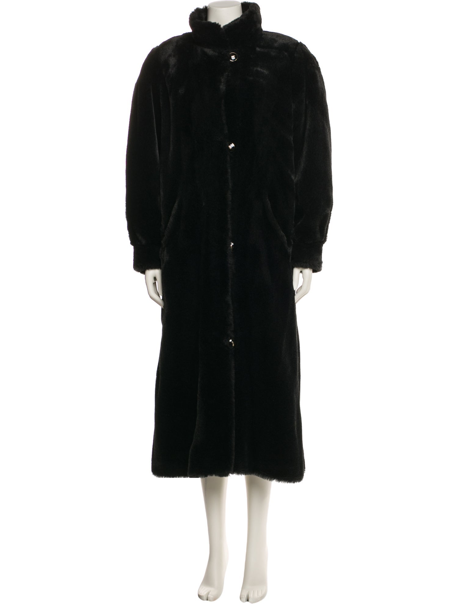 St. John Faux Fur Coat
