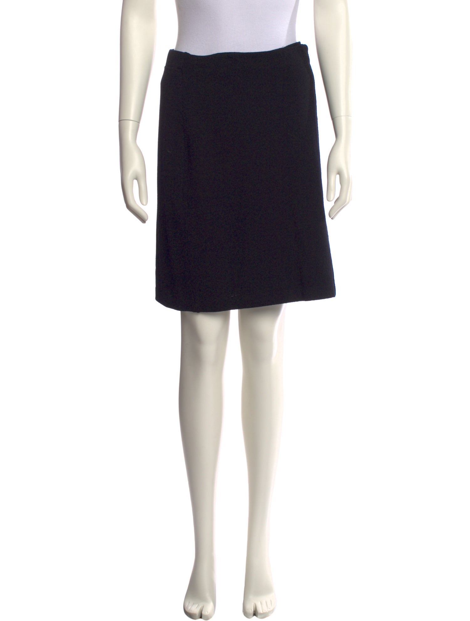 St. John Wool Knee-Length Skirt