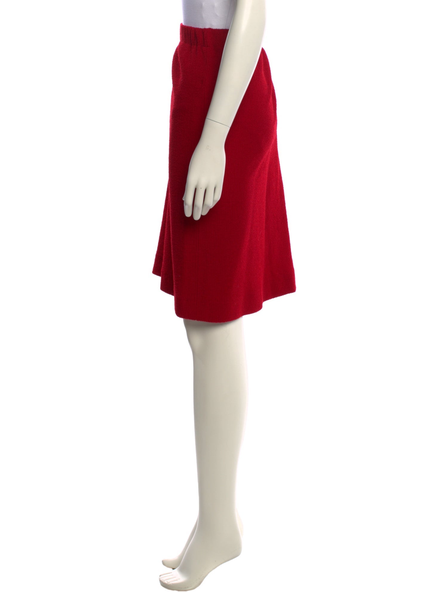 St. John Wool Knee-Length Skirt