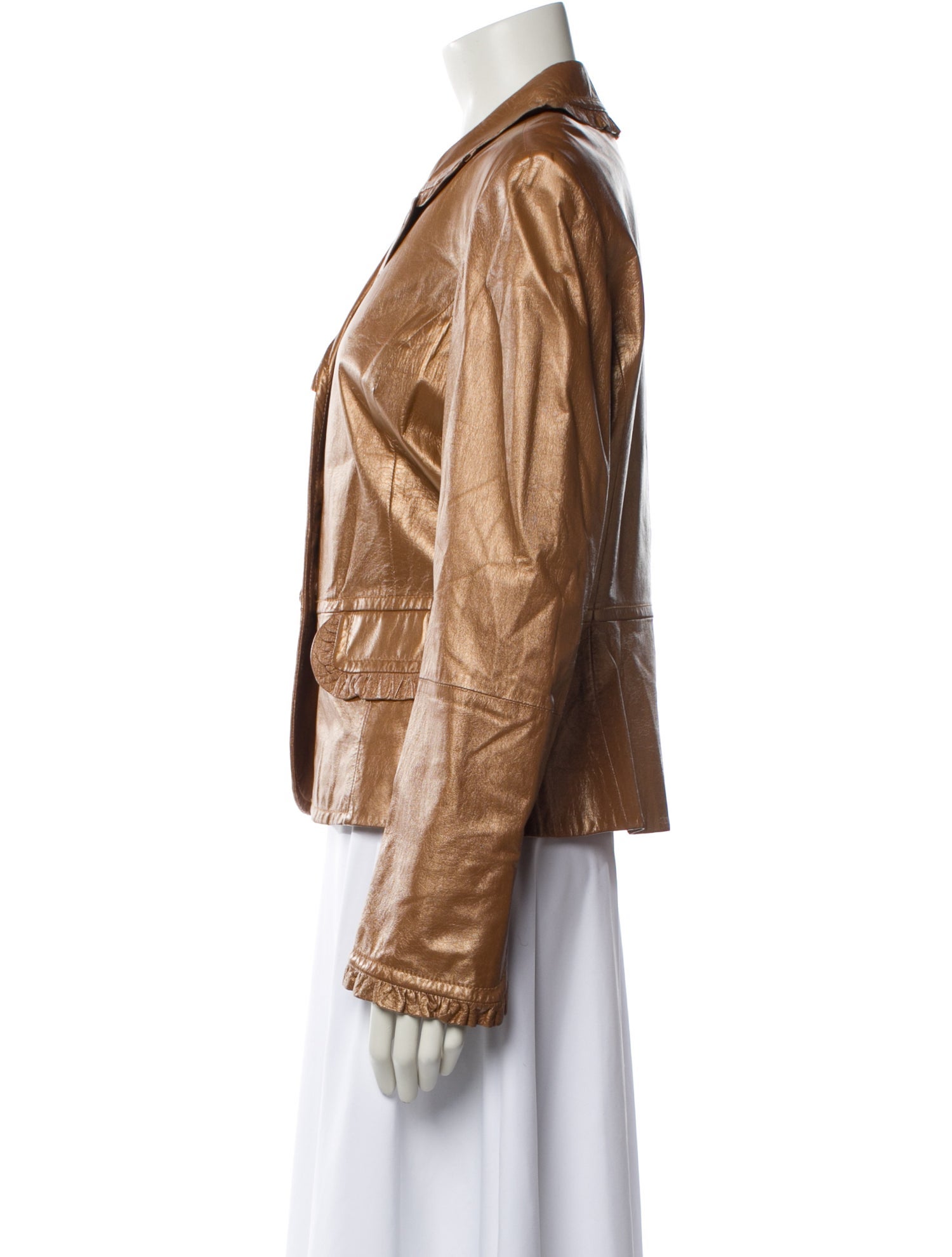 St. John Lamb Leather Jacket