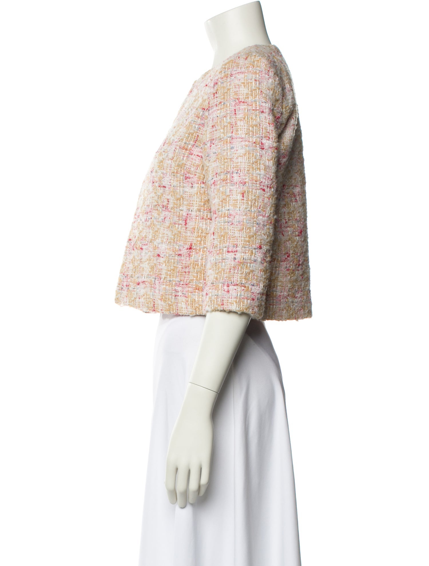 St. John Tweed Pattern Evening Jacket w/ Tags